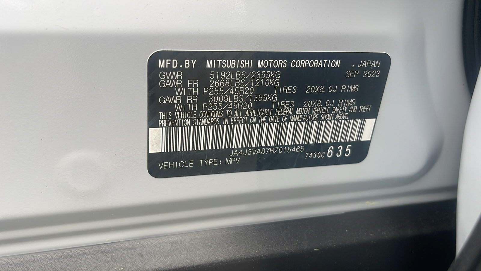 2024 Mitsubishi Outlander SE 11