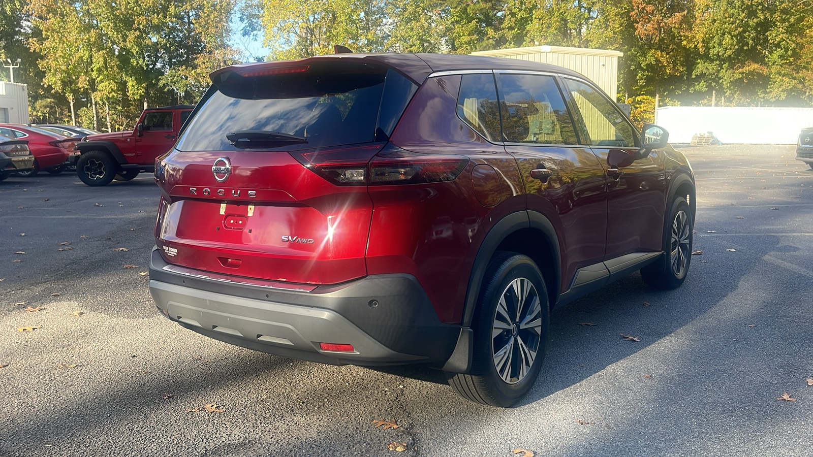 2021 Nissan Rogue SV 8