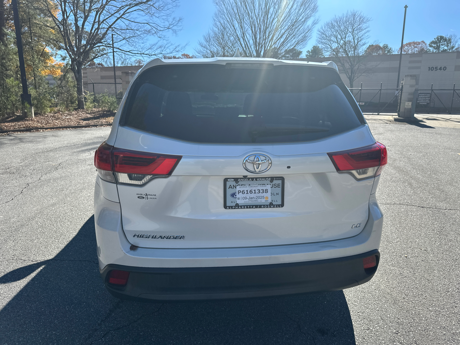 2018 Toyota Highlander LE Plus 6