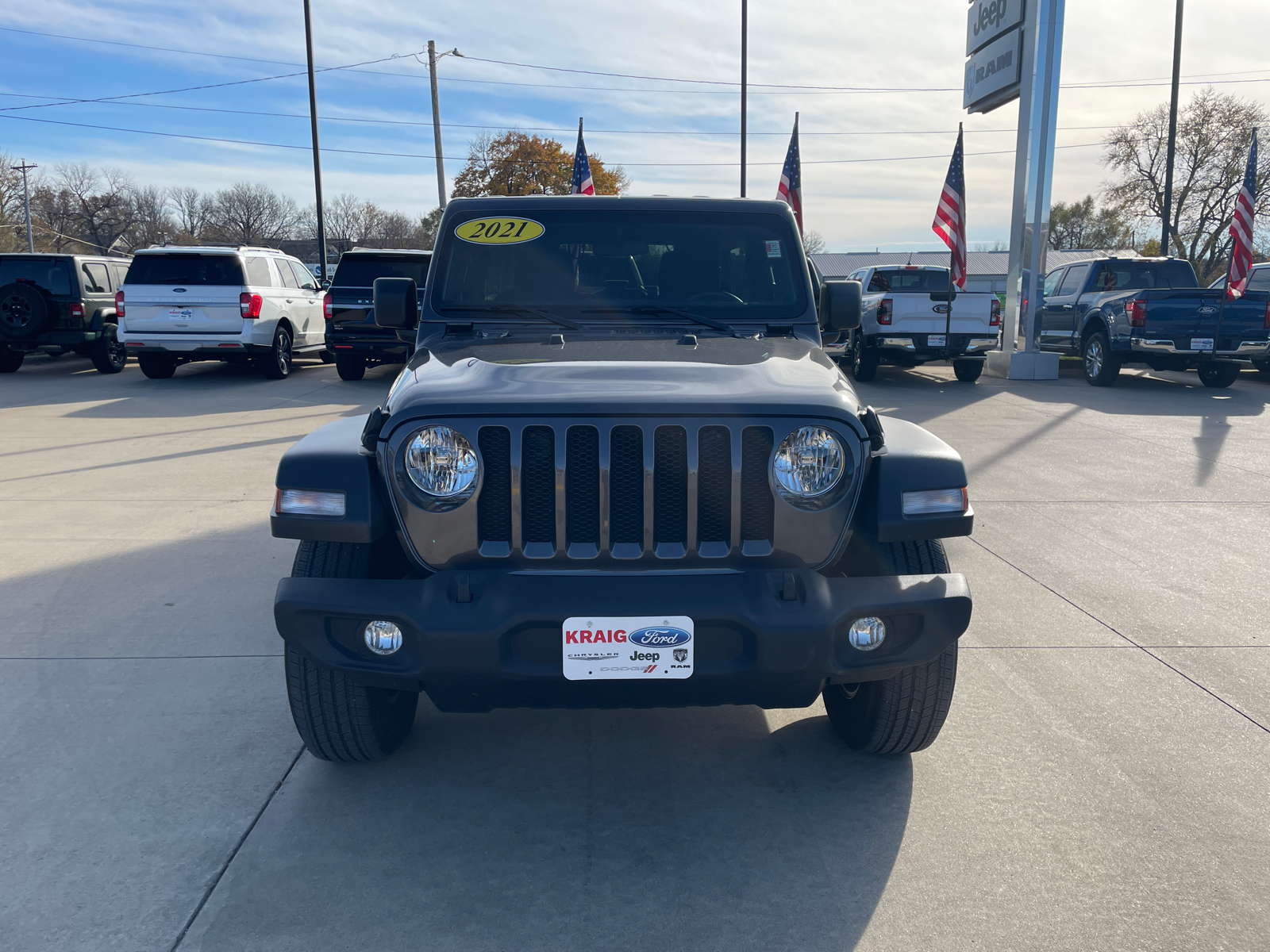 2021 Jeep Wrangler Unlimited Sport 2