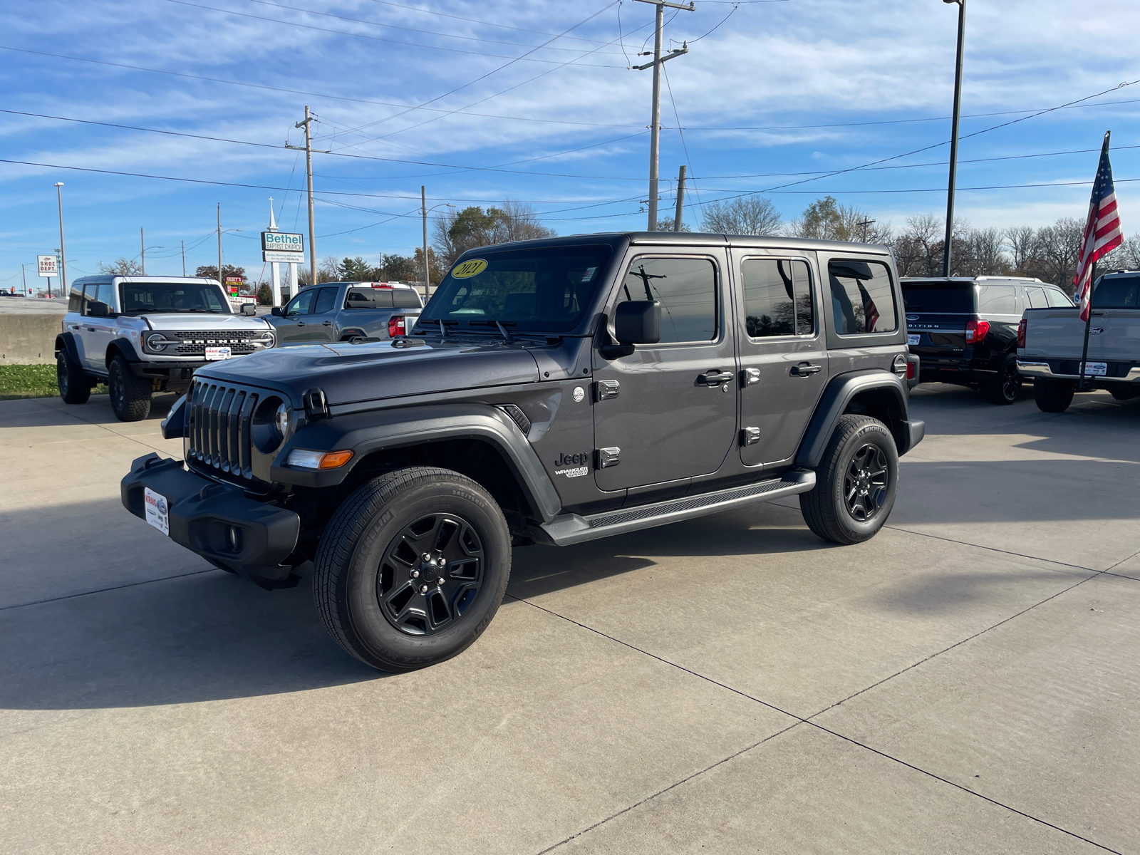 2021 Jeep Wrangler Unlimited Sport 3