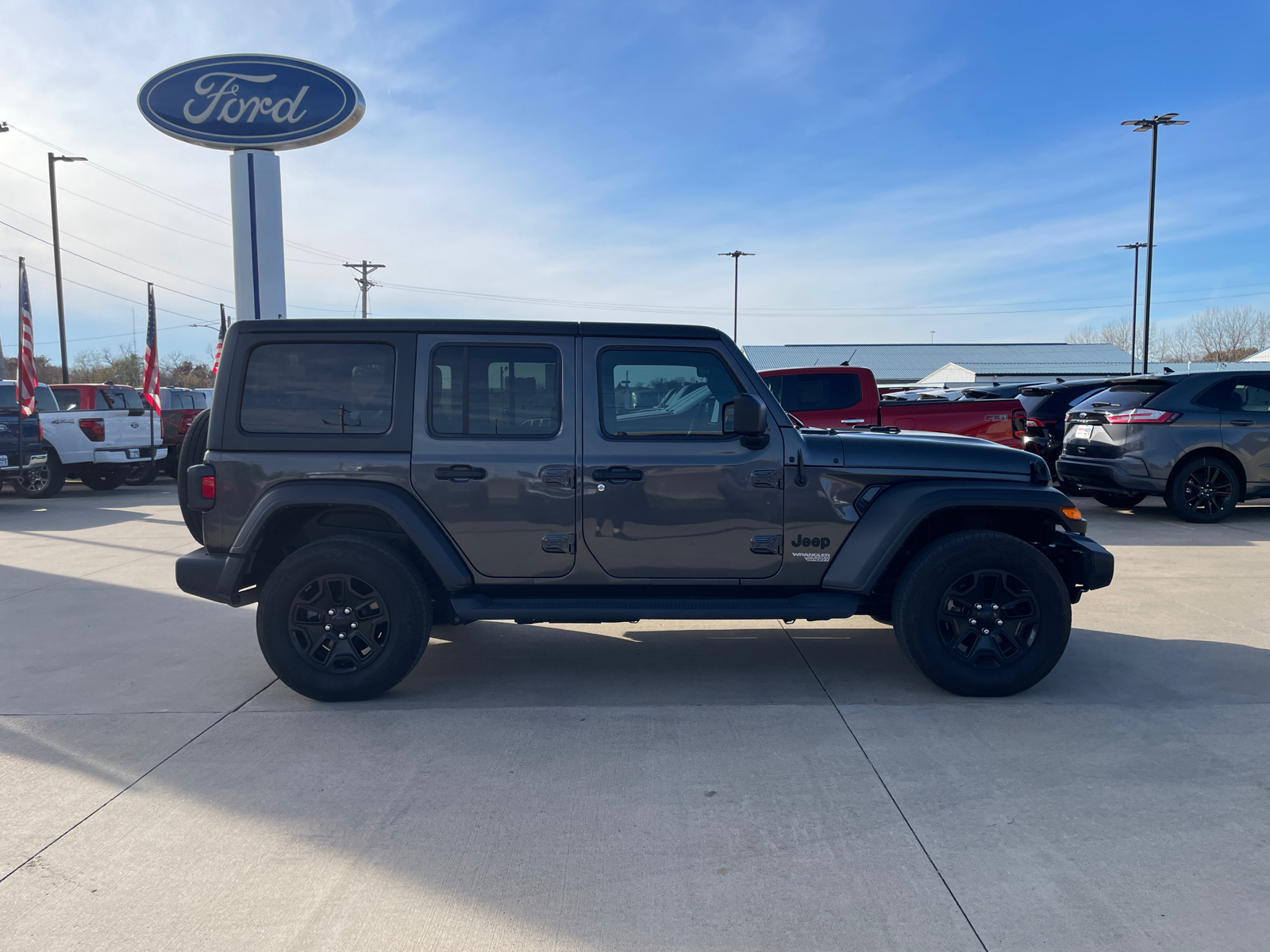 2021 Jeep Wrangler Unlimited Sport 8