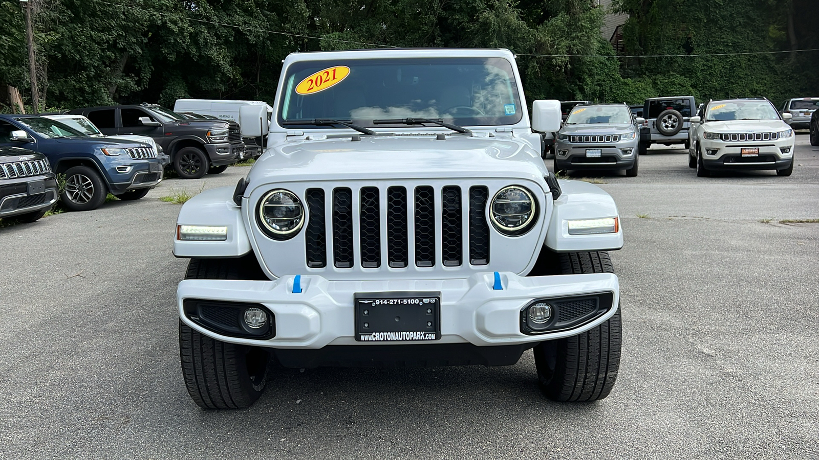 2021 Jeep Wrangler 4xe Unlimited Sahara High Altitude 8