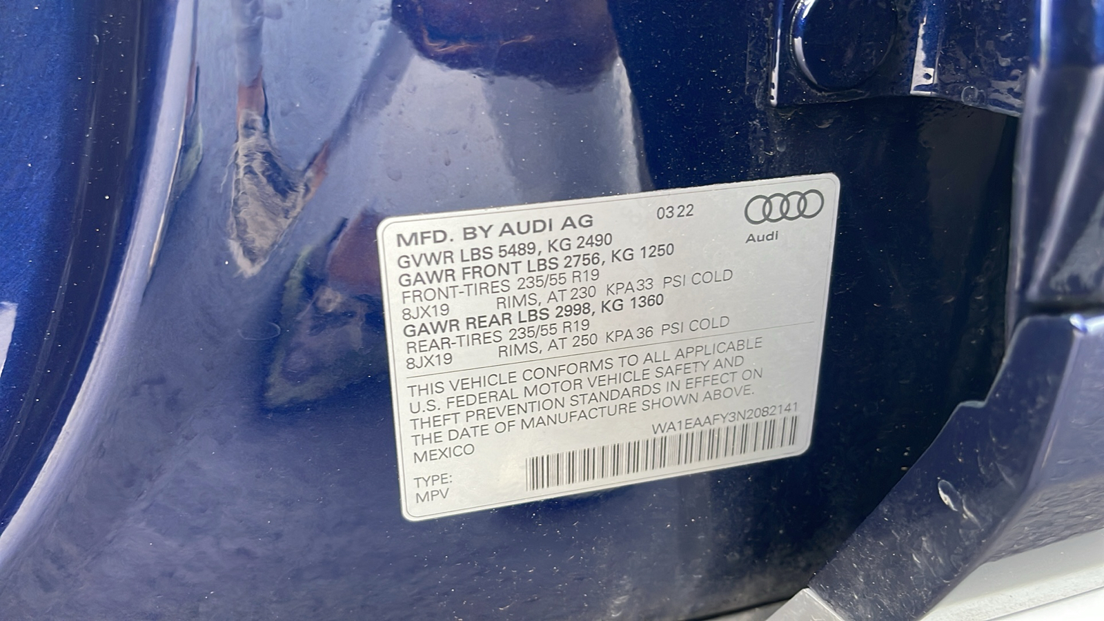 2022 Audi Q5 45 S line Premium Plus 28