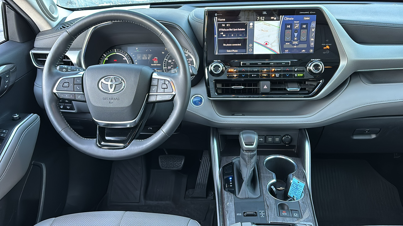 2020 Toyota Highlander Hybrid Platinum 38