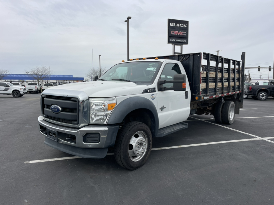 2016 Ford Super Duty F-550 DRW FLATBED WSIDES 2