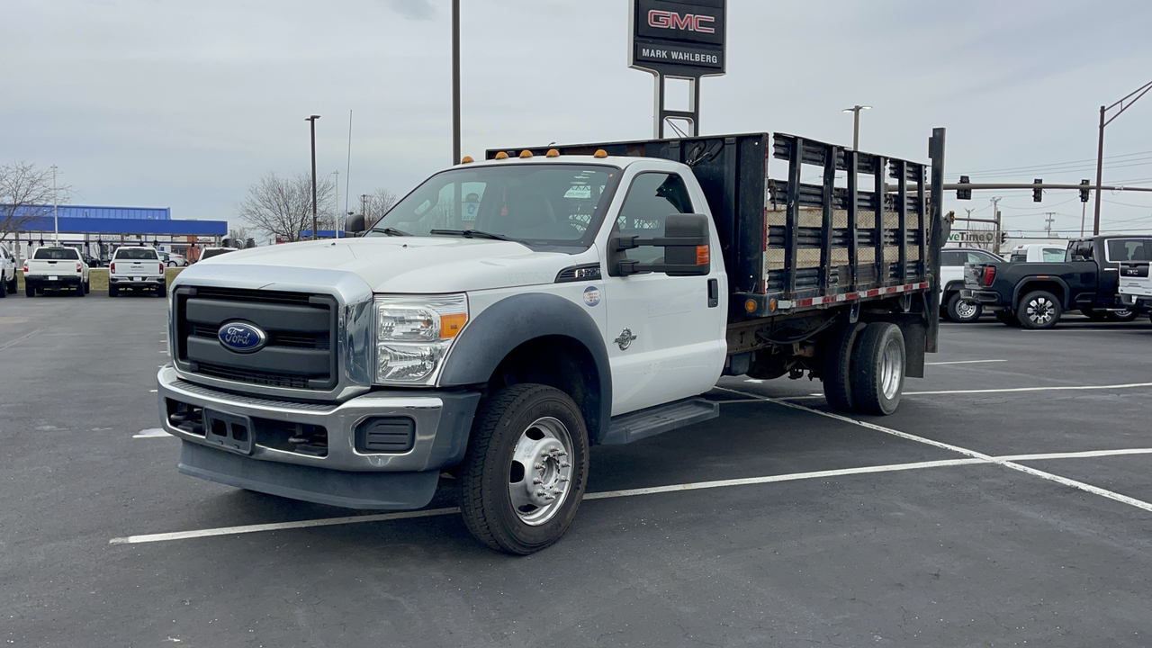 2016 Ford Super Duty F-550 DRW FLATBED WSIDES 3