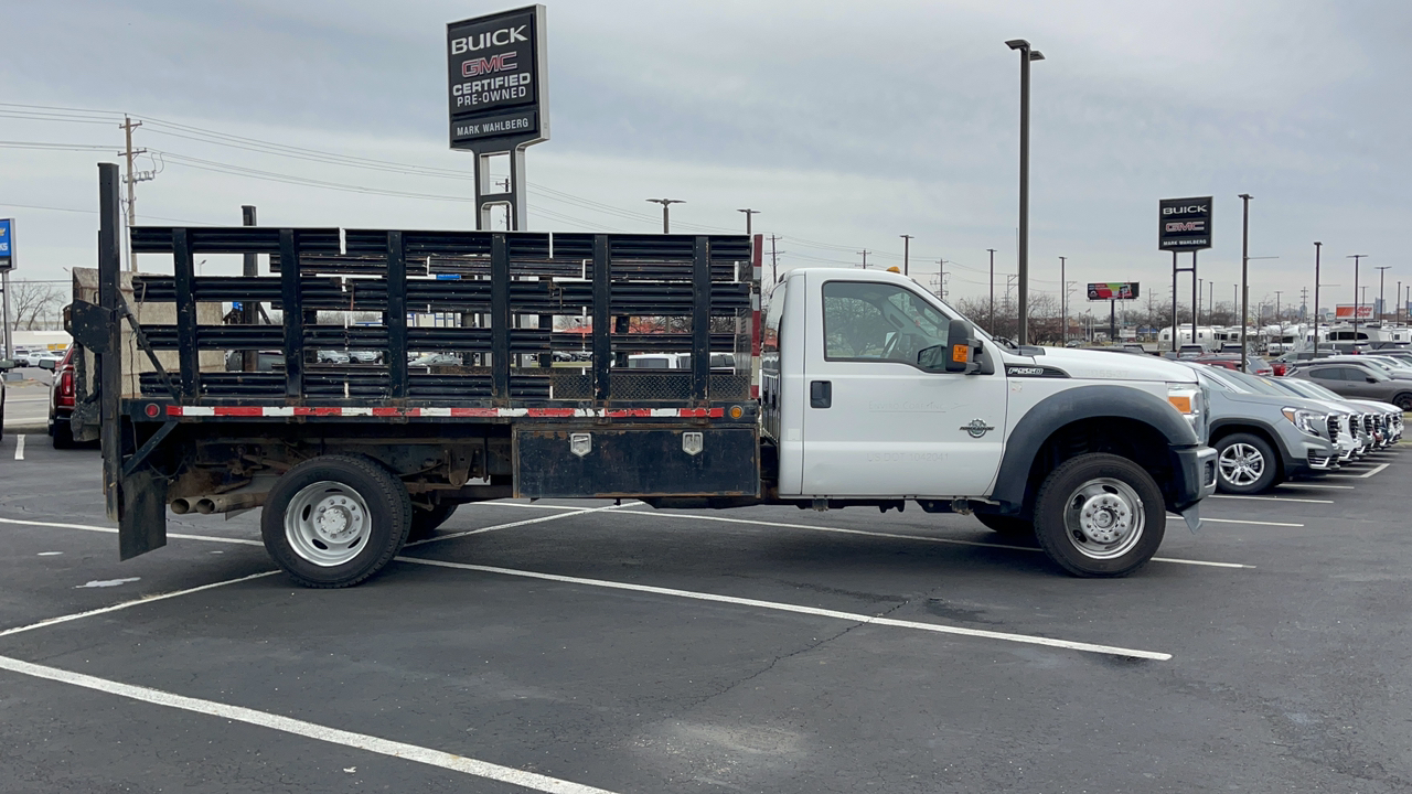 2016 Ford Super Duty F-550 DRW FLATBED WSIDES 6