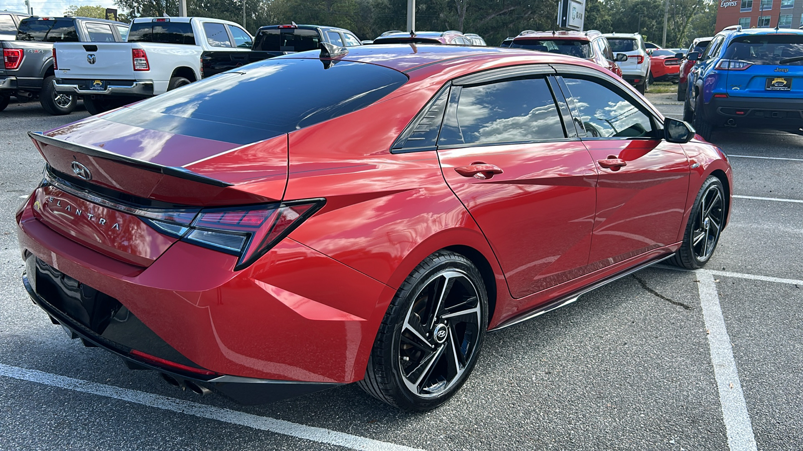 2022 Hyundai Elantra N Line 8