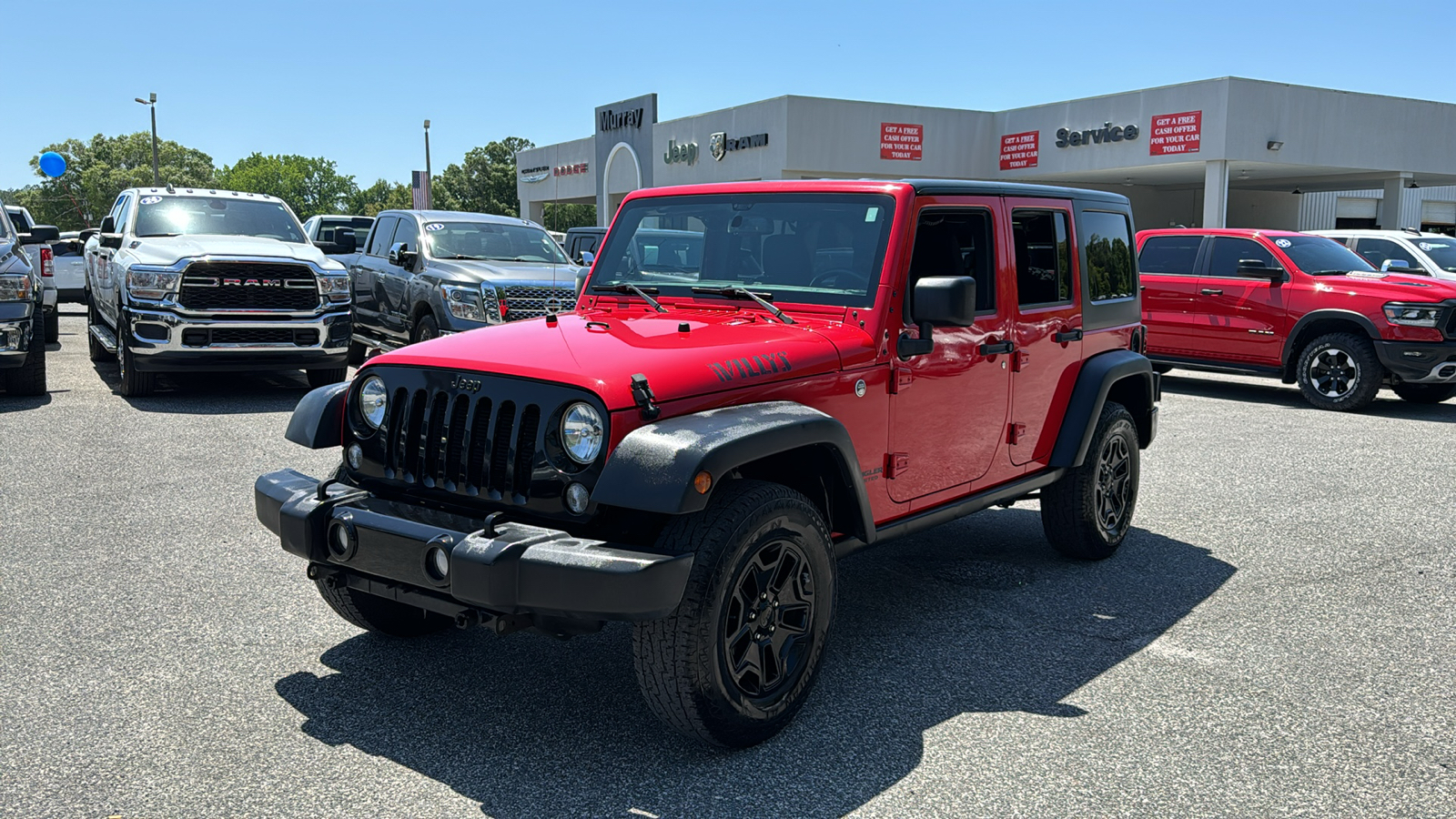 2017 Jeep Wrangler Unlimited Willys 1