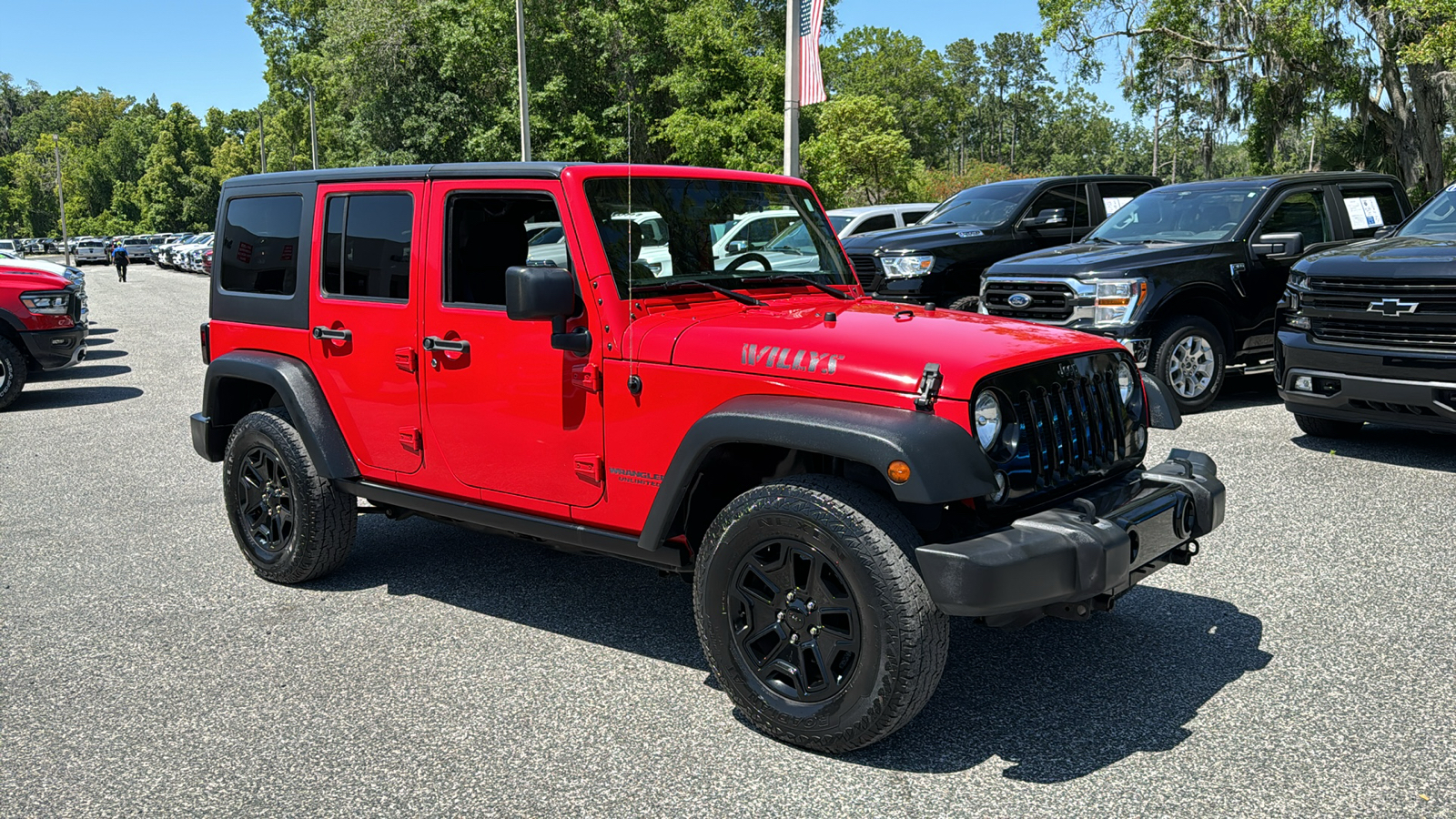 2017 Jeep Wrangler Unlimited Willys 8