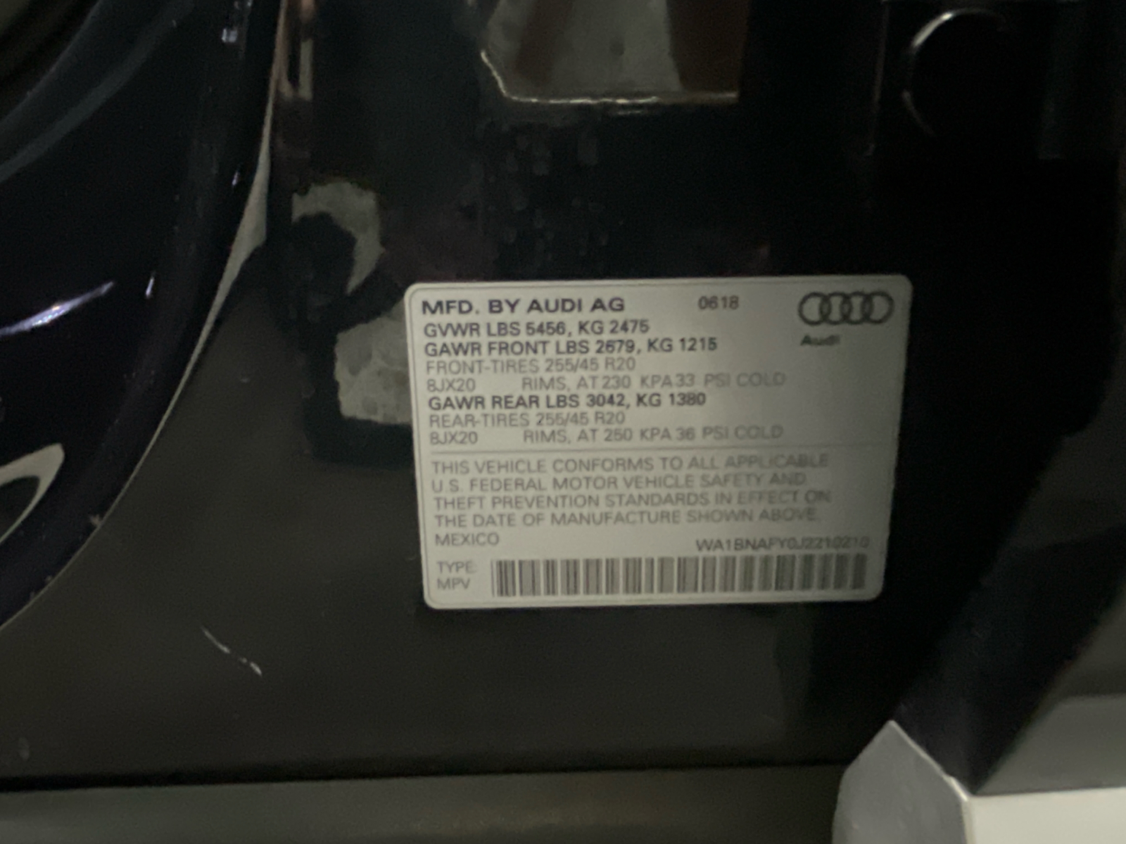 2018 Audi Q5 2.0T 22