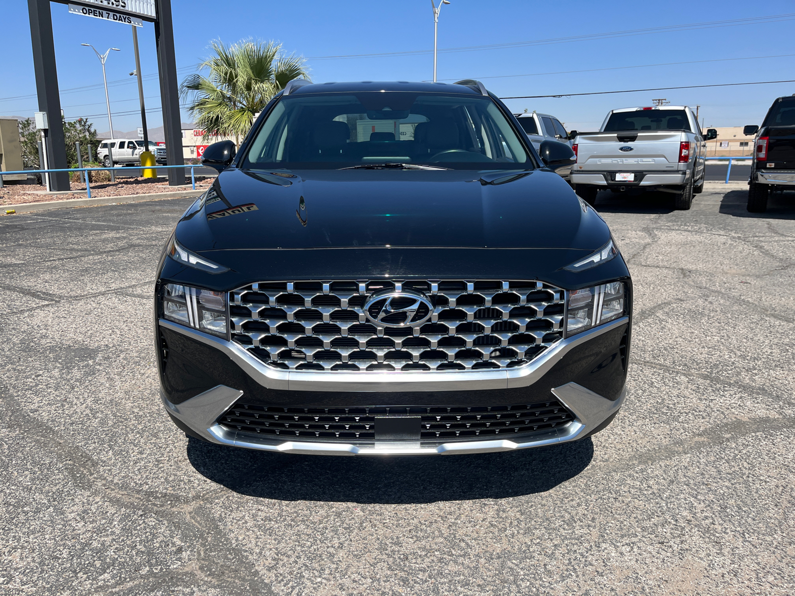 2023 Hyundai Santa Fe Hybrid Blue 2