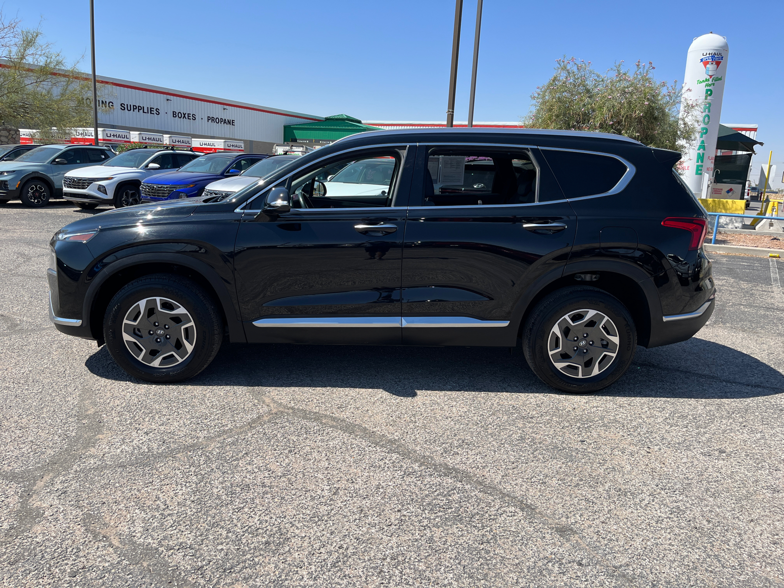 2023 Hyundai Santa Fe Hybrid Blue 4