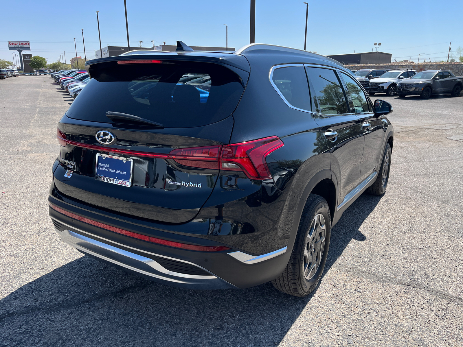 2023 Hyundai Santa Fe Hybrid Blue 8