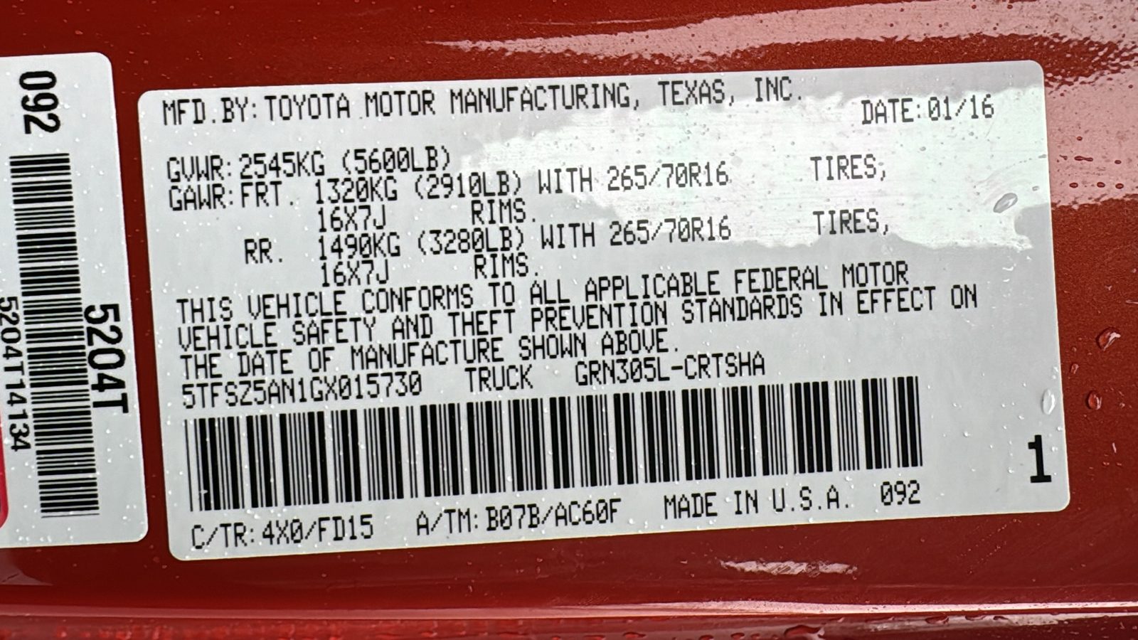 2016 Toyota Tacoma  27