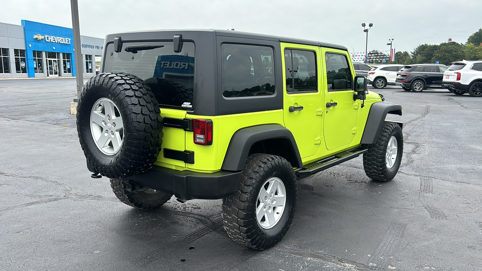 2016 Jeep Wrangler Unlimited Sport 7