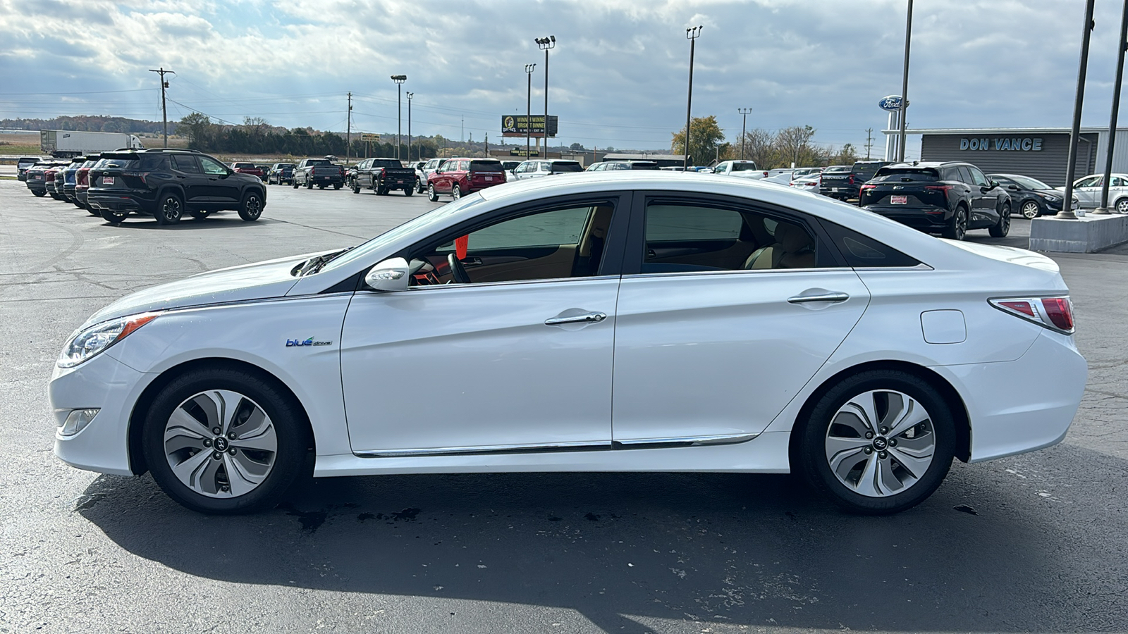 2013 Hyundai Sonata Hybrid Limited 4