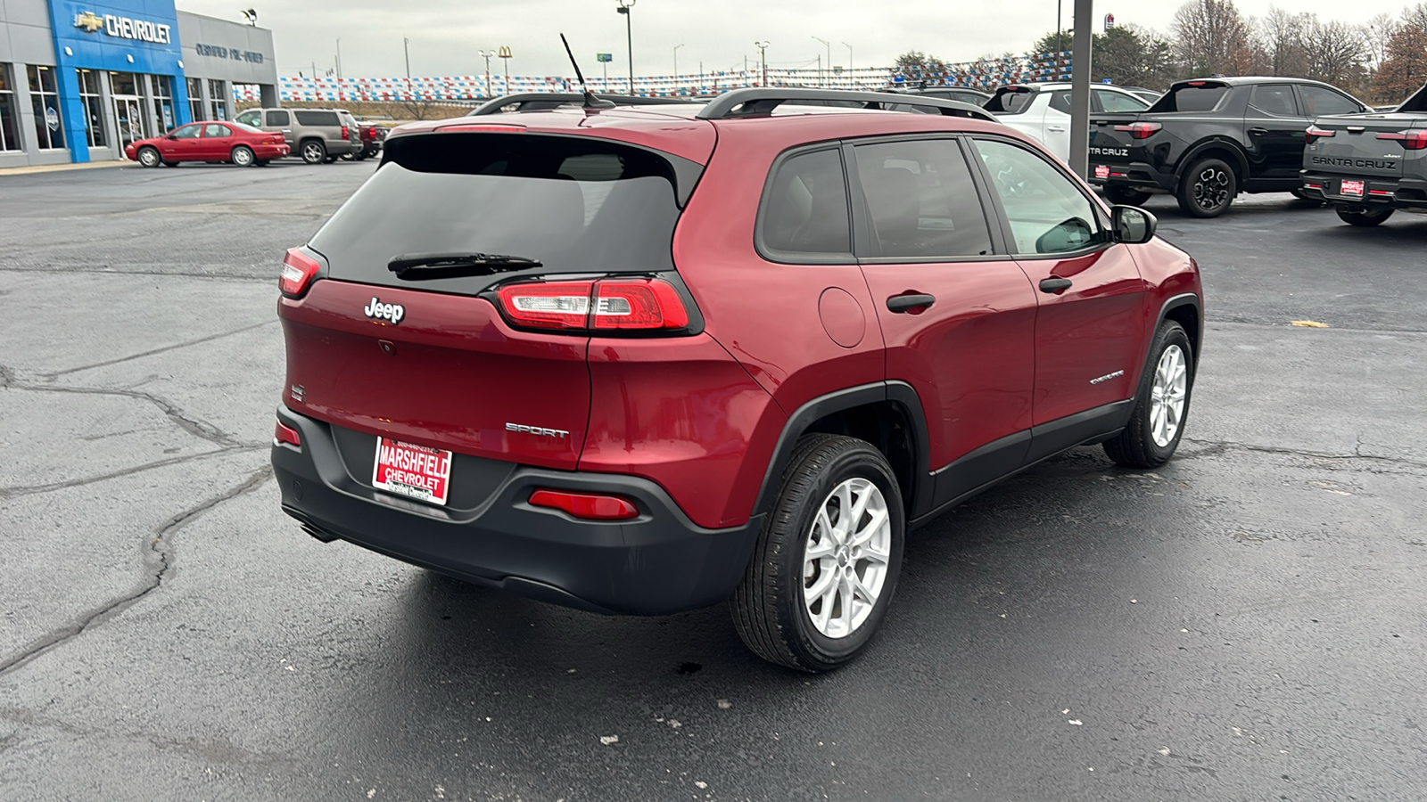 2017 Jeep Cherokee Sport 7