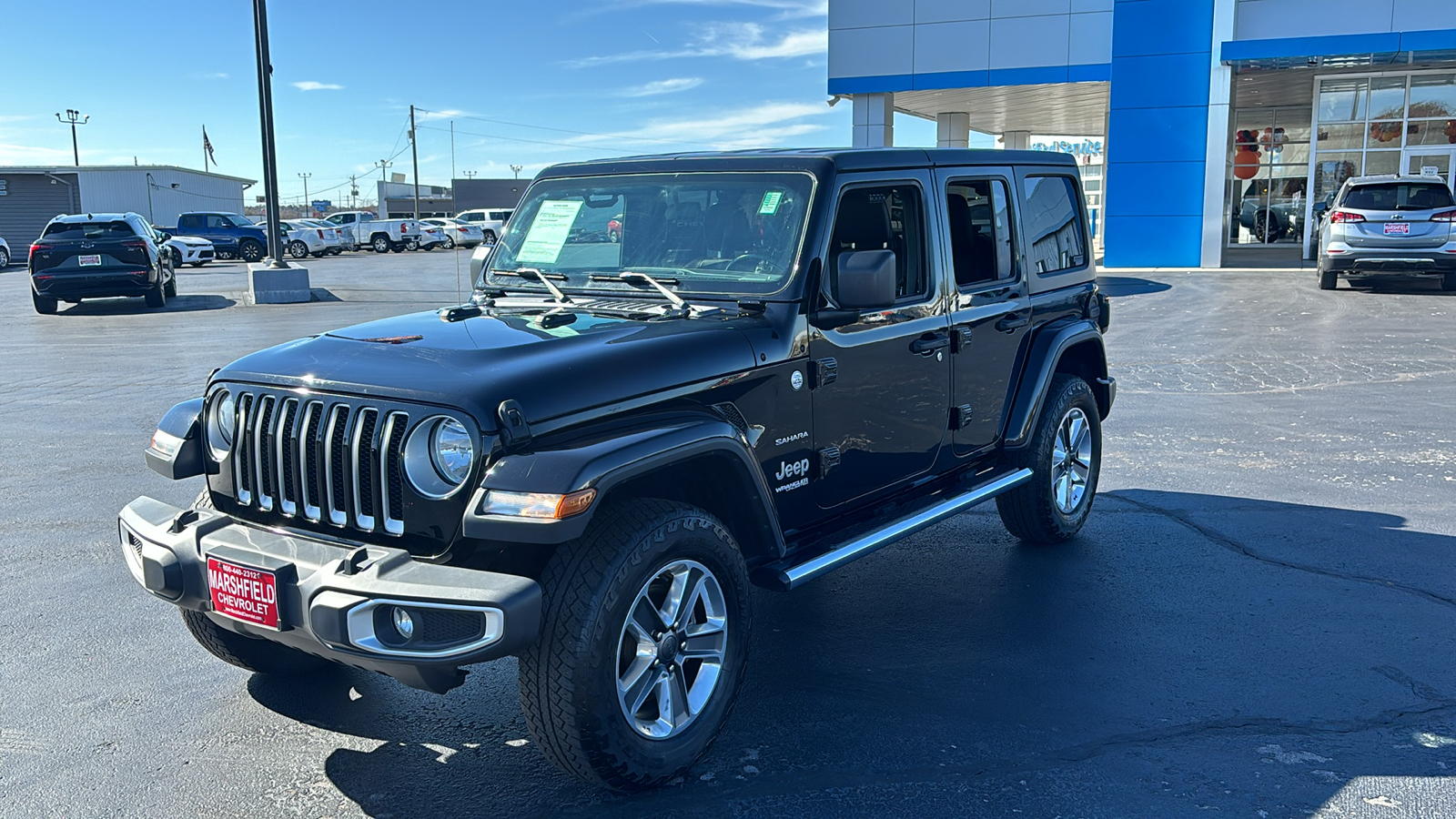 2021 Jeep Wrangler Unlimited Sahara 3