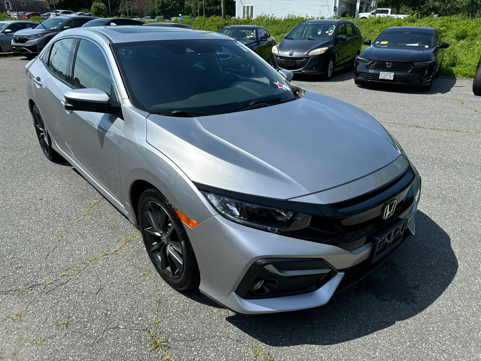 2021 Honda Civic Hatchback EX 8