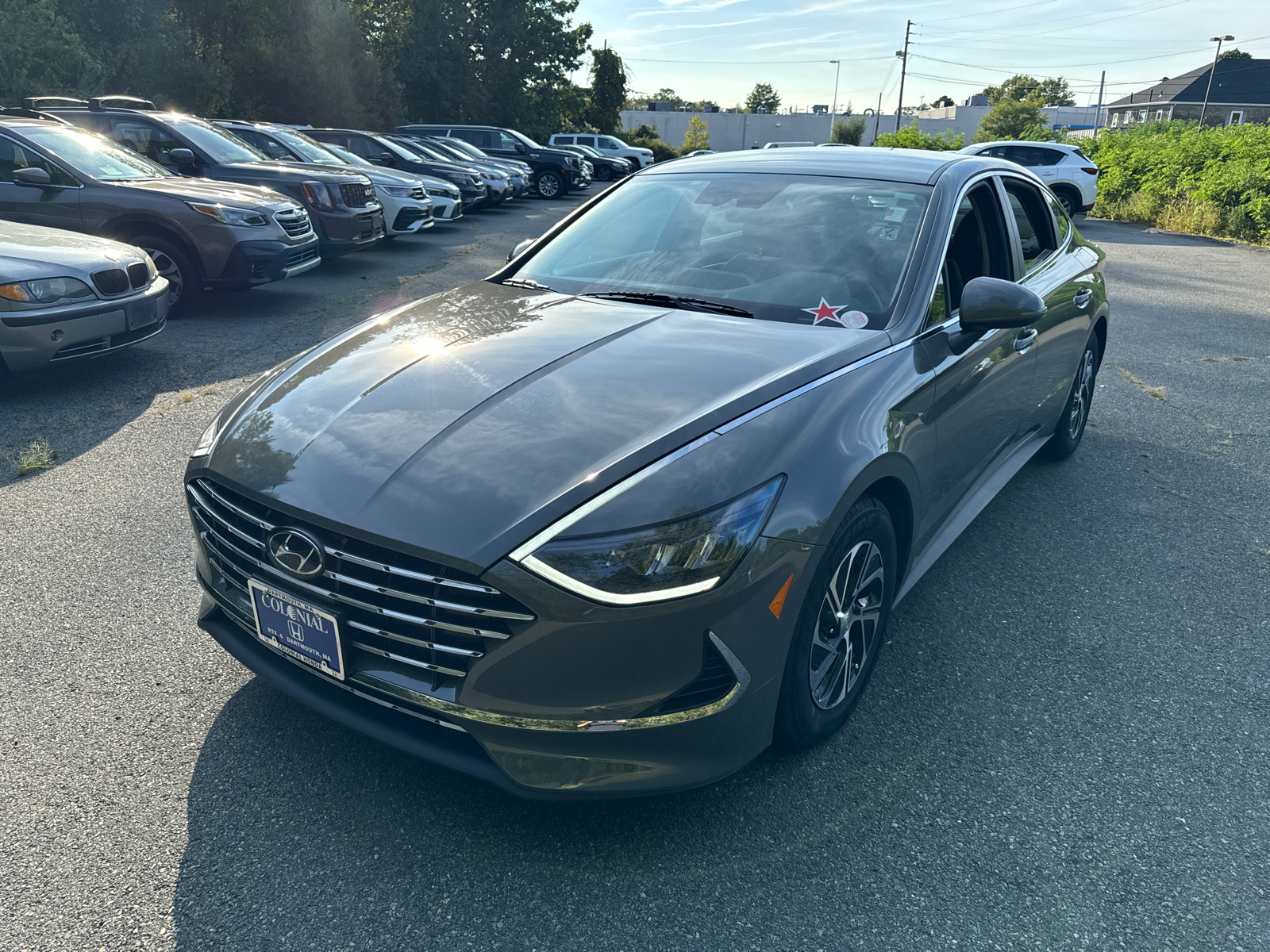 2023 Hyundai Sonata Hybrid Blue 2