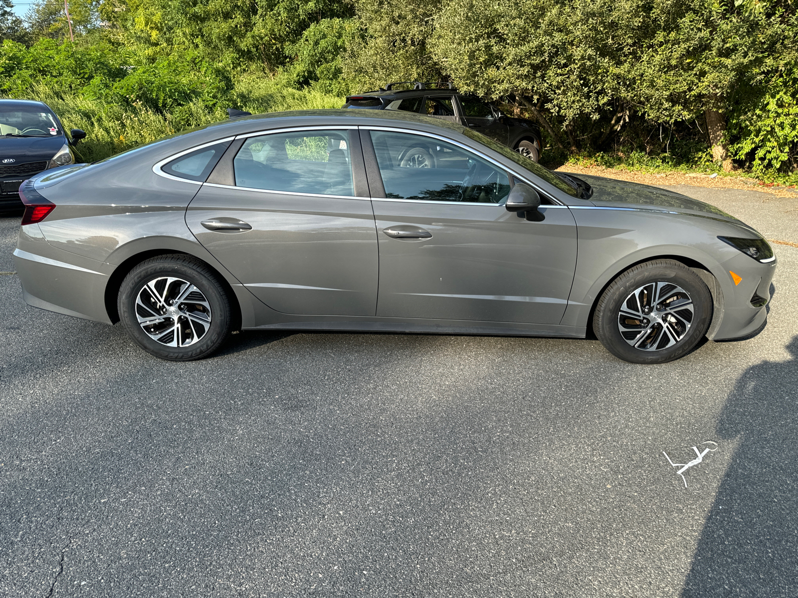 2023 Hyundai Sonata Hybrid Blue 7