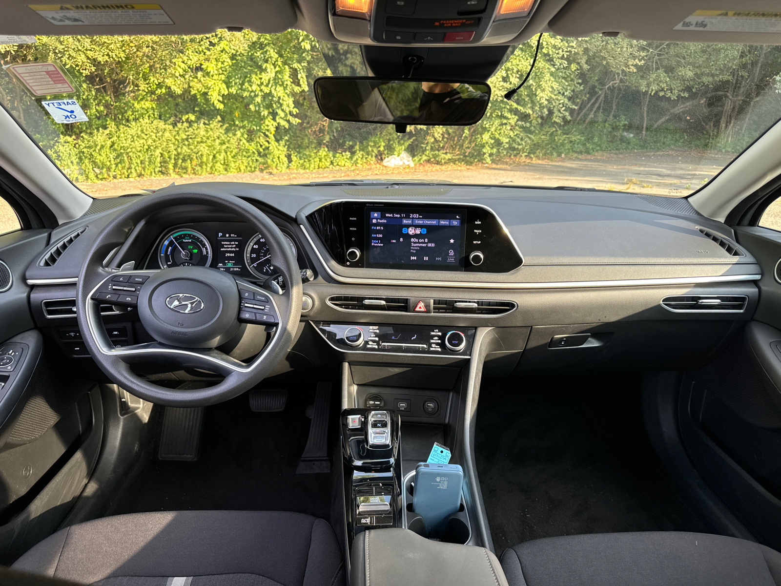 2023 Hyundai Sonata Hybrid Blue 33