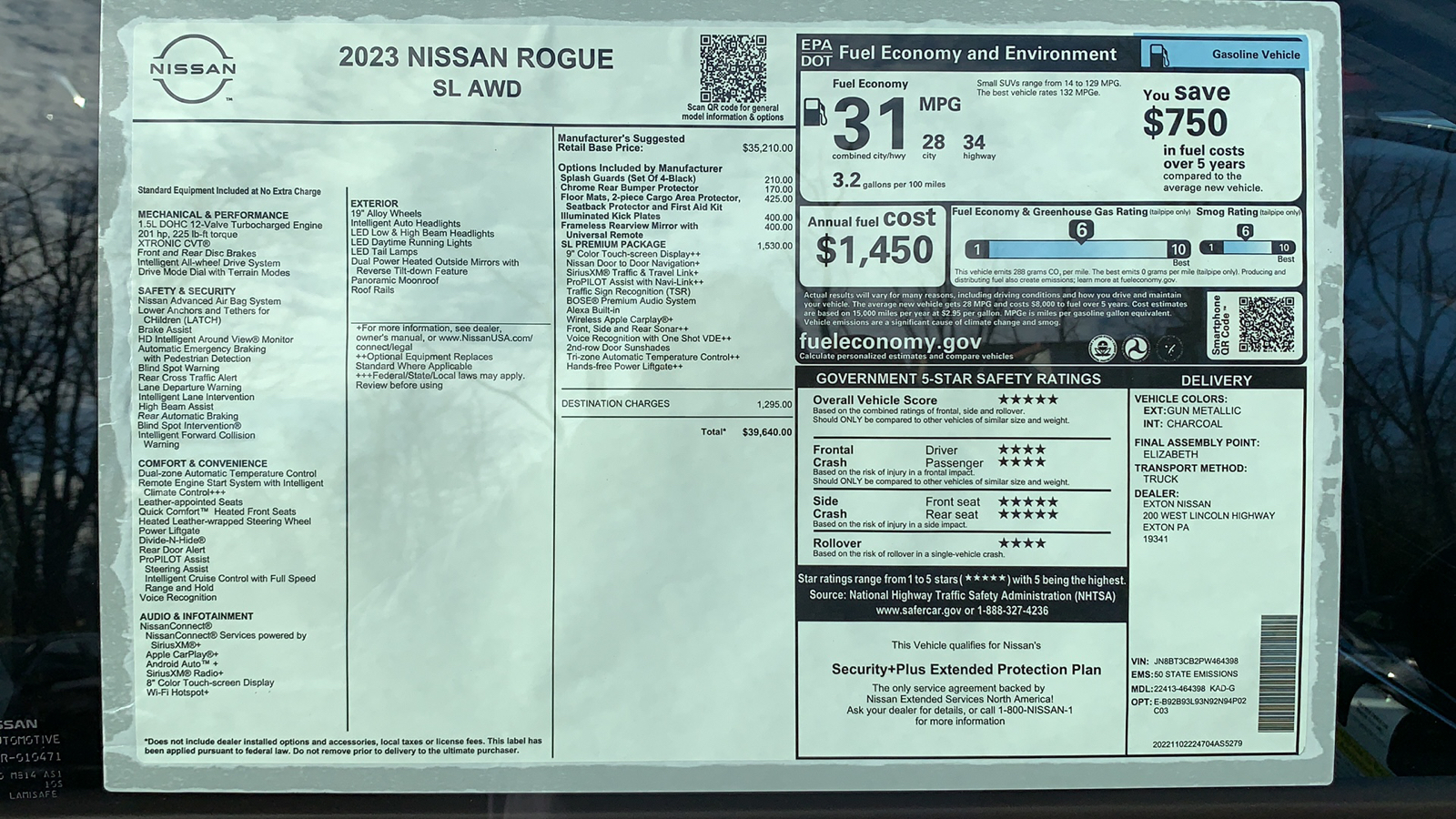 2023 Nissan Rogue SL 12