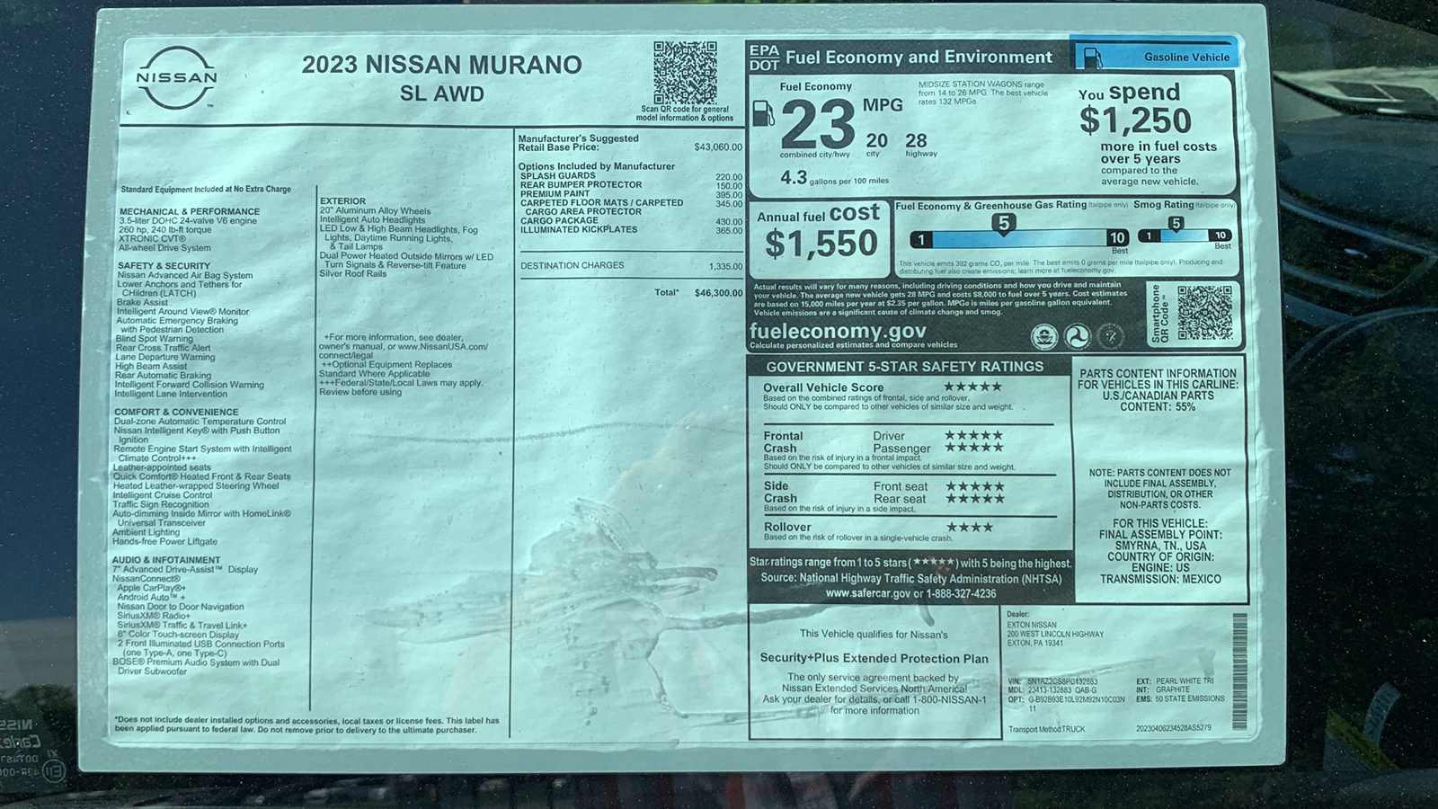 2023 Nissan Murano SL 11