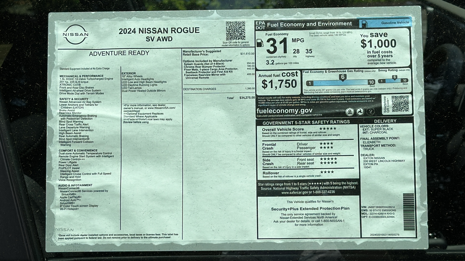 2024 Nissan Rogue SV 11