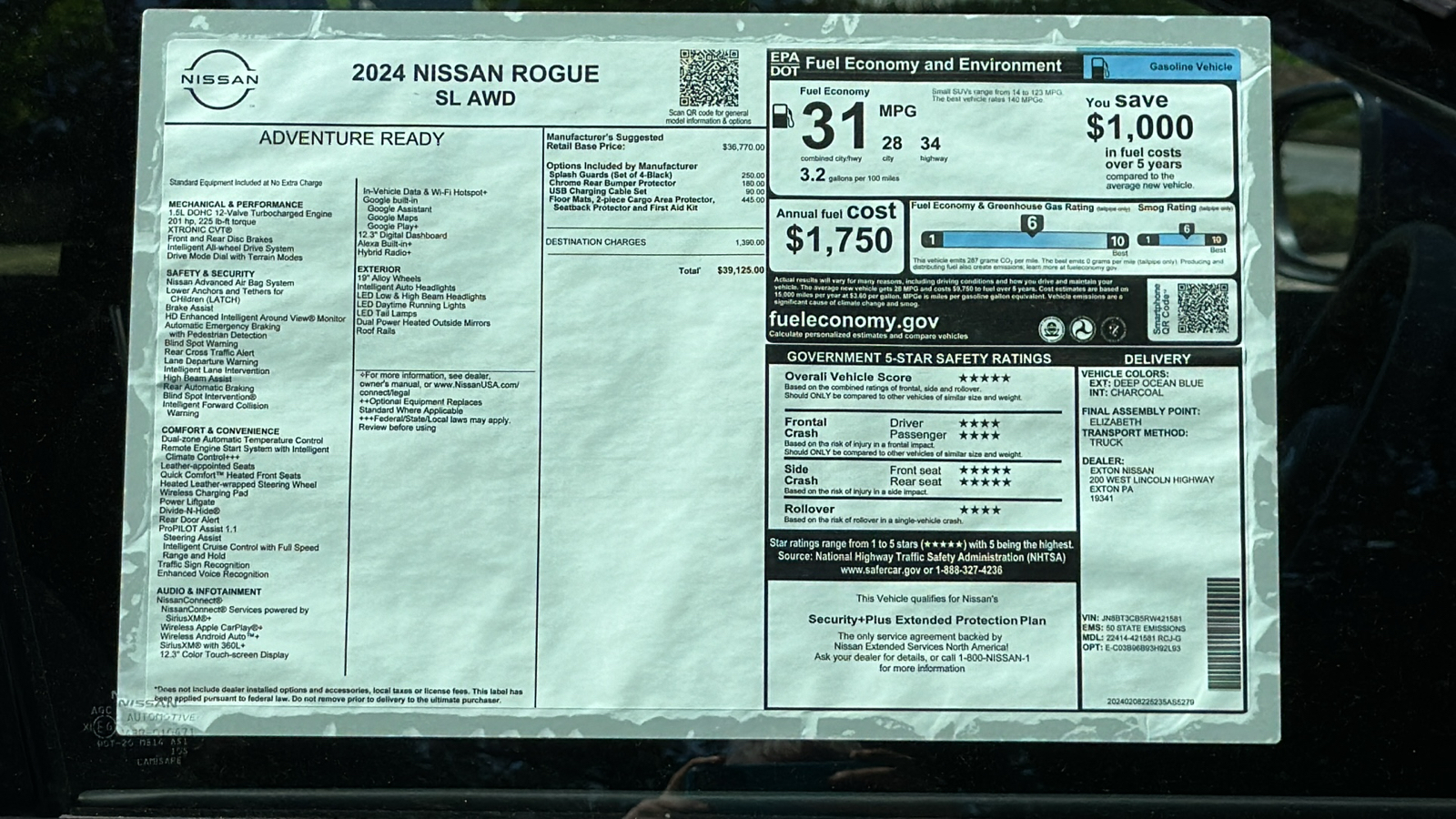 2024 Nissan Rogue SL 11