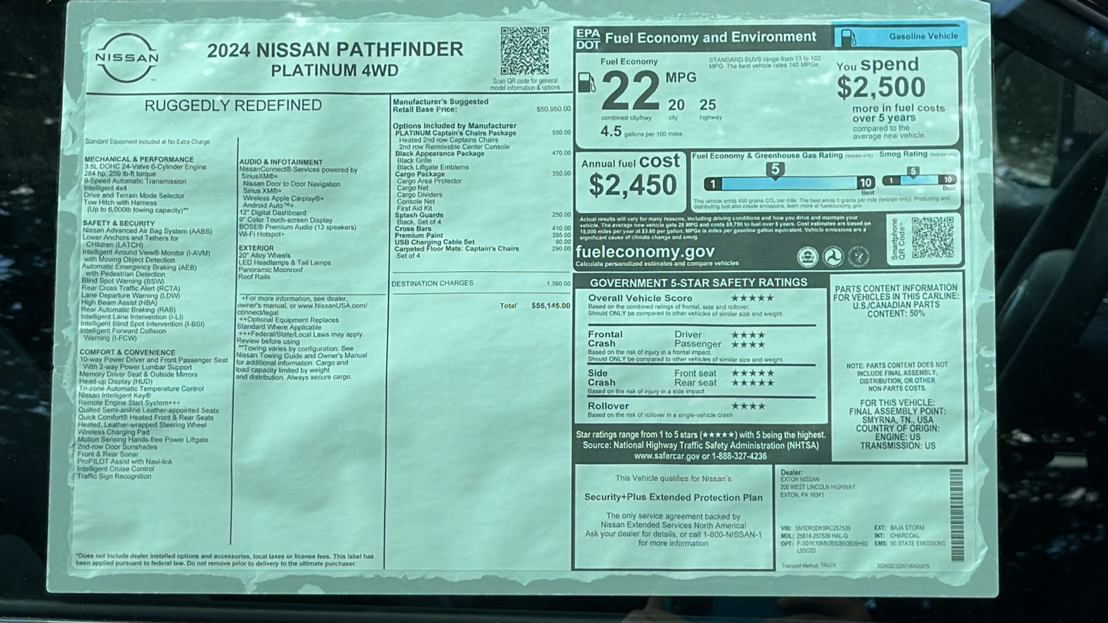 2024 Nissan Pathfinder Platinum 13