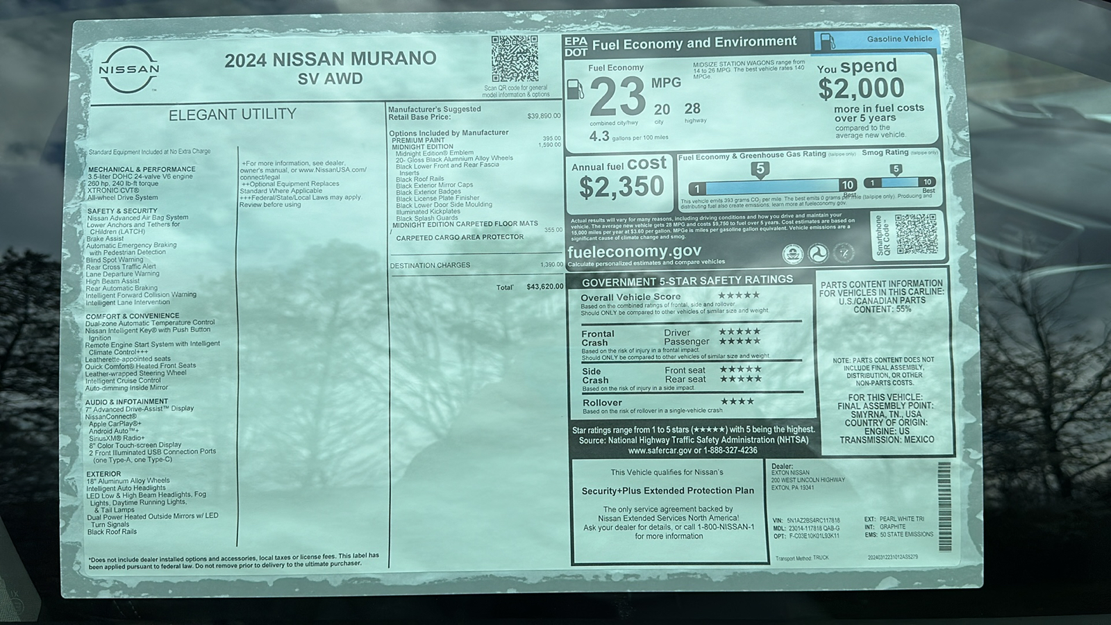 2024 Nissan Murano SV 11