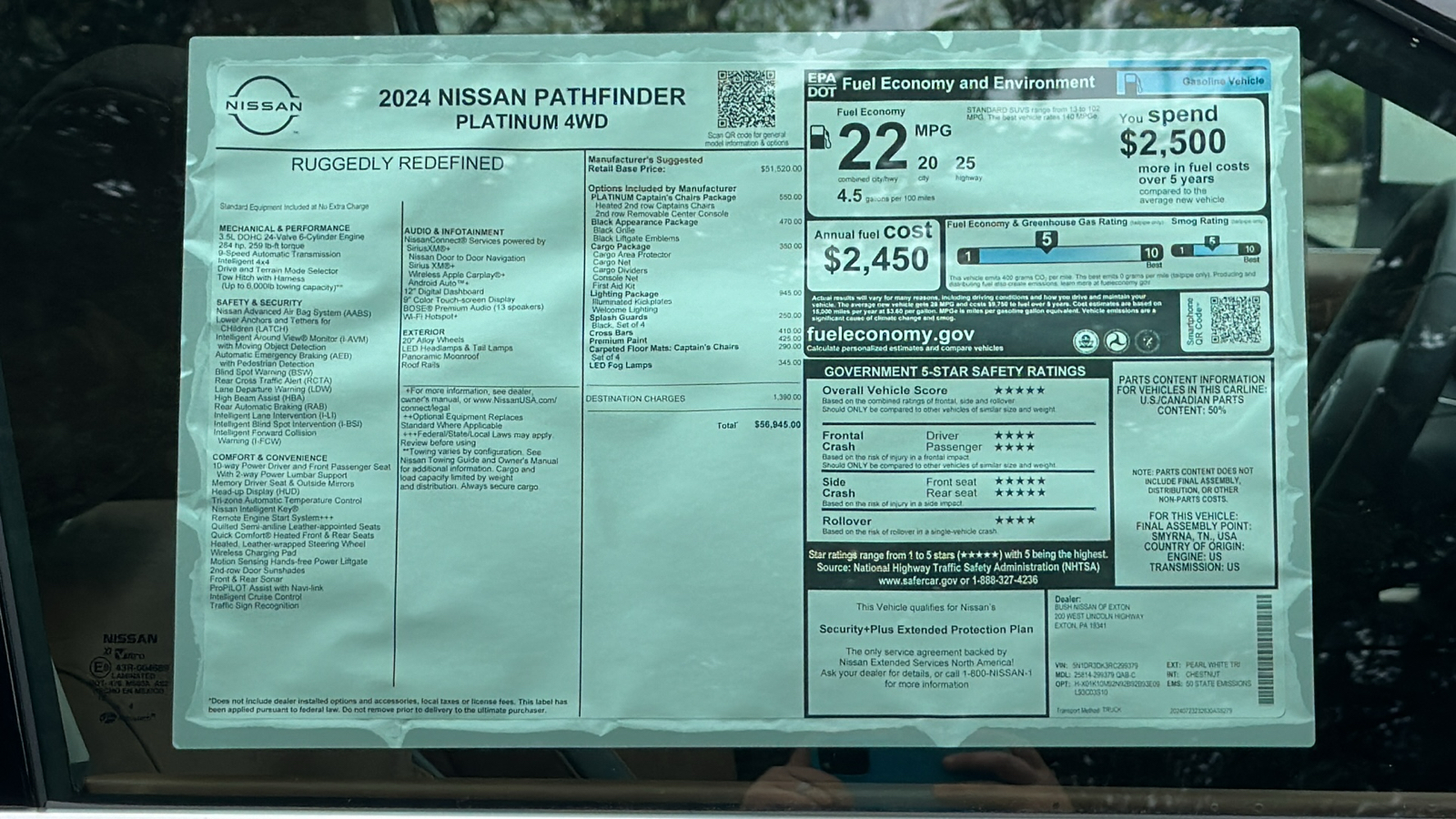 2024 Nissan Pathfinder Platinum 13