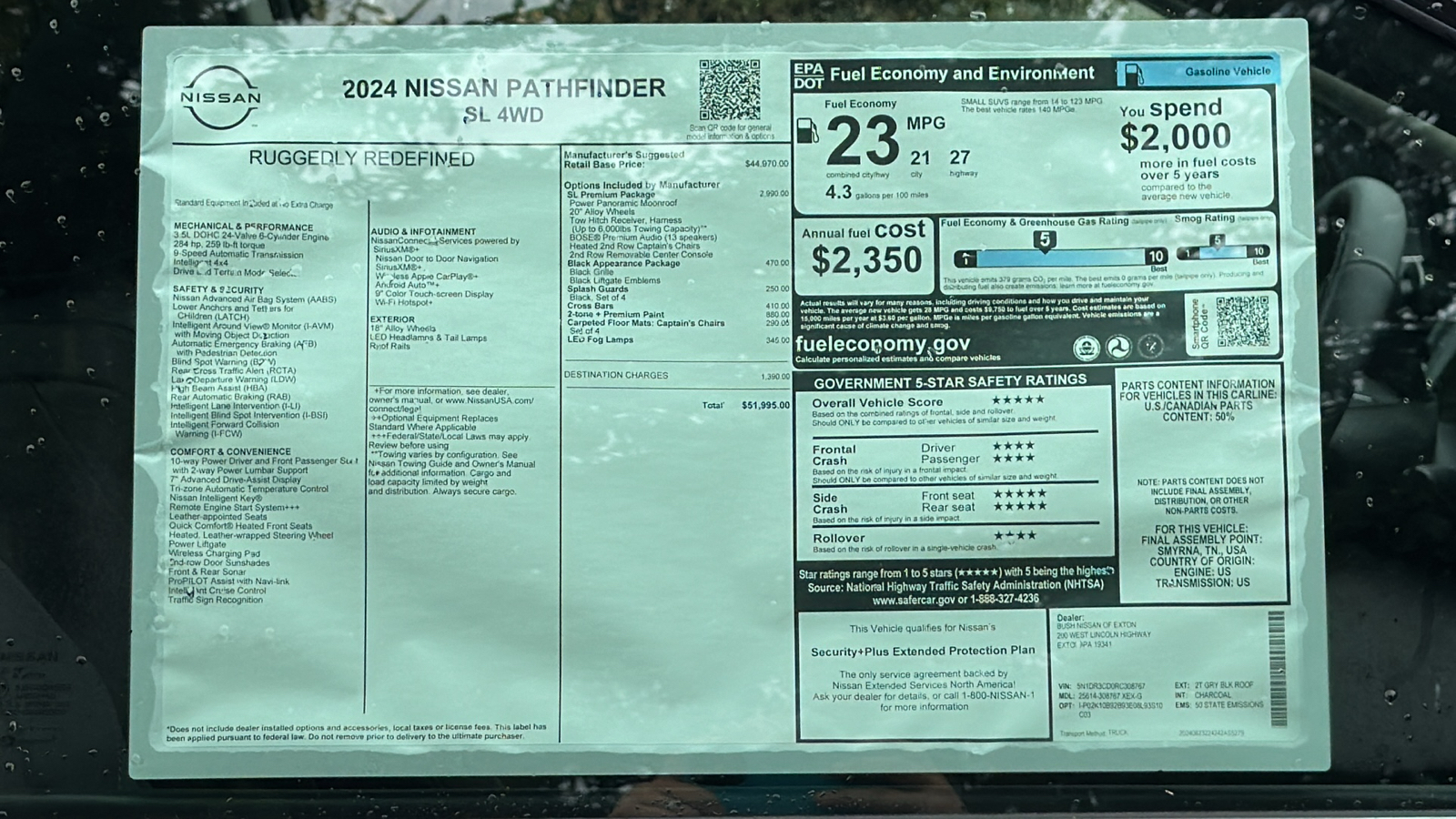 2024 Nissan Pathfinder SL 13