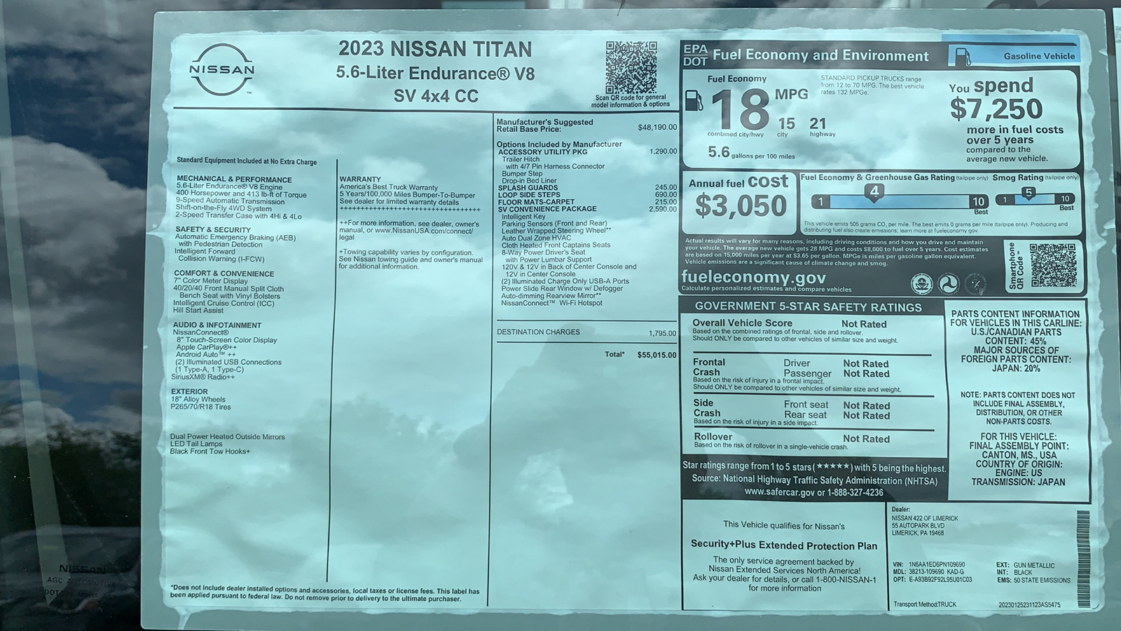 2023 Nissan Titan SV 11