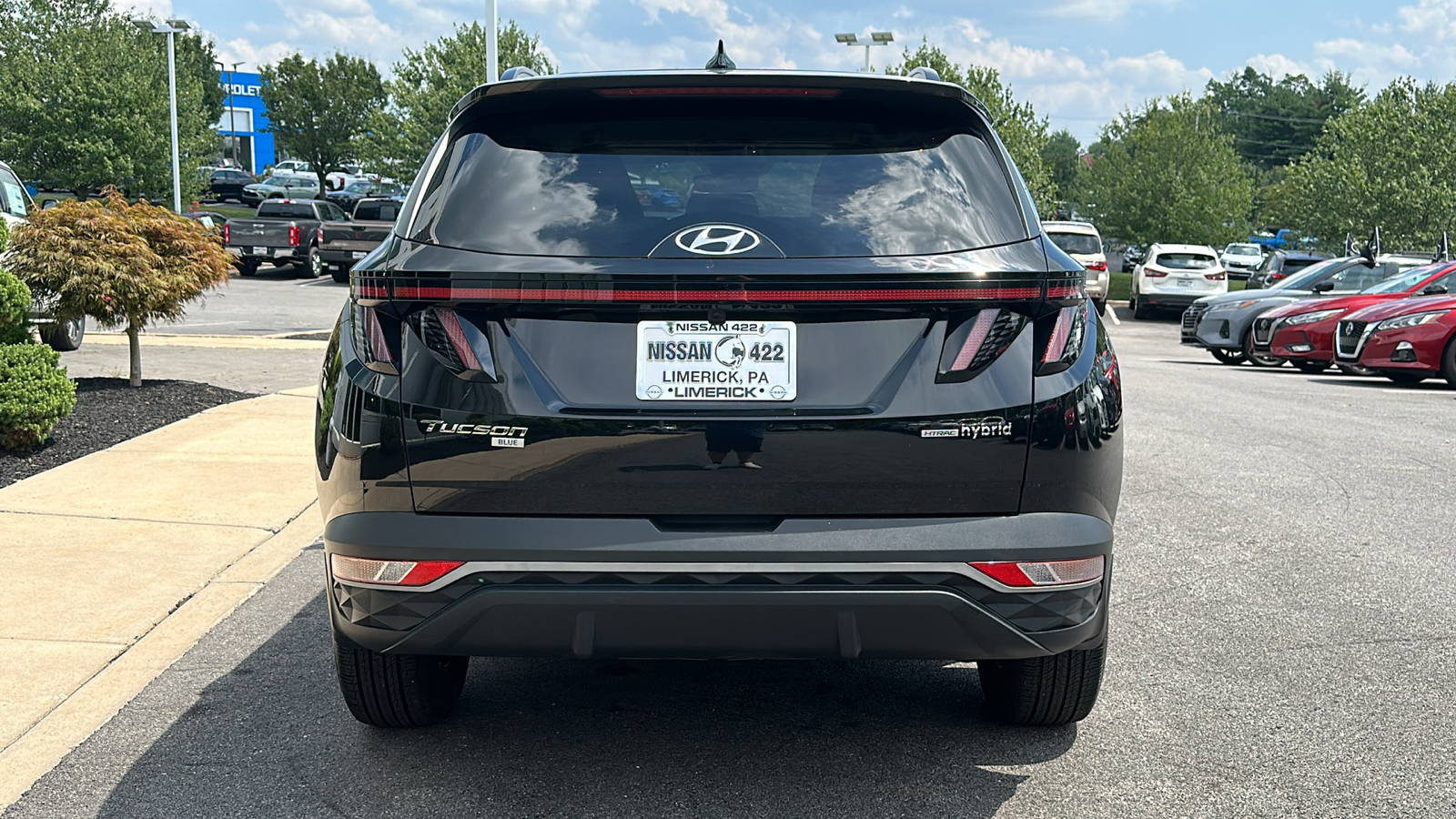 2022 Hyundai Tucson Hybrid Blue 6