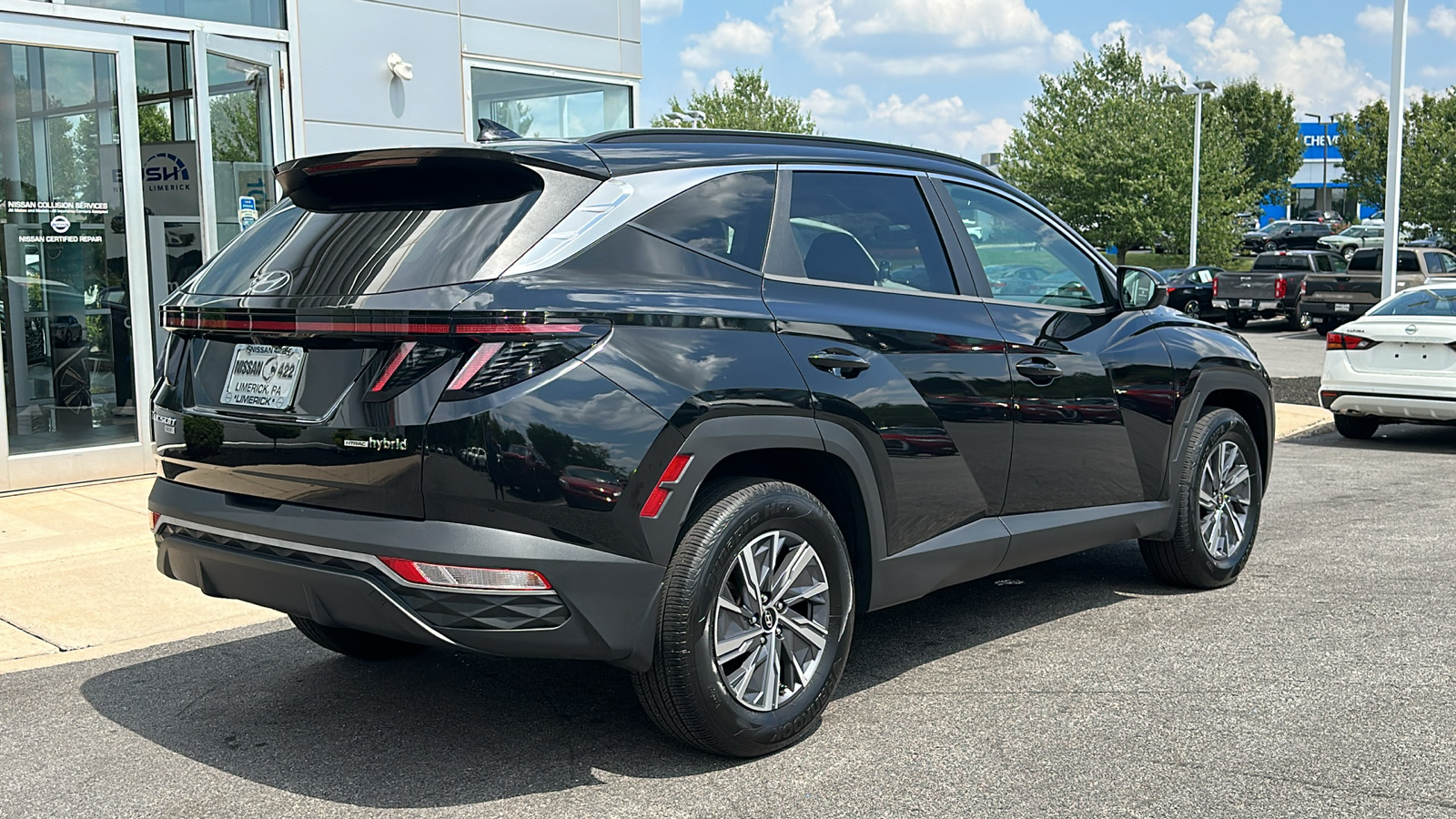 2022 Hyundai Tucson Hybrid Blue 8