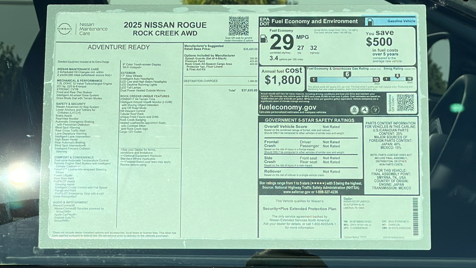 2025 Nissan Rogue Rock Creek 11