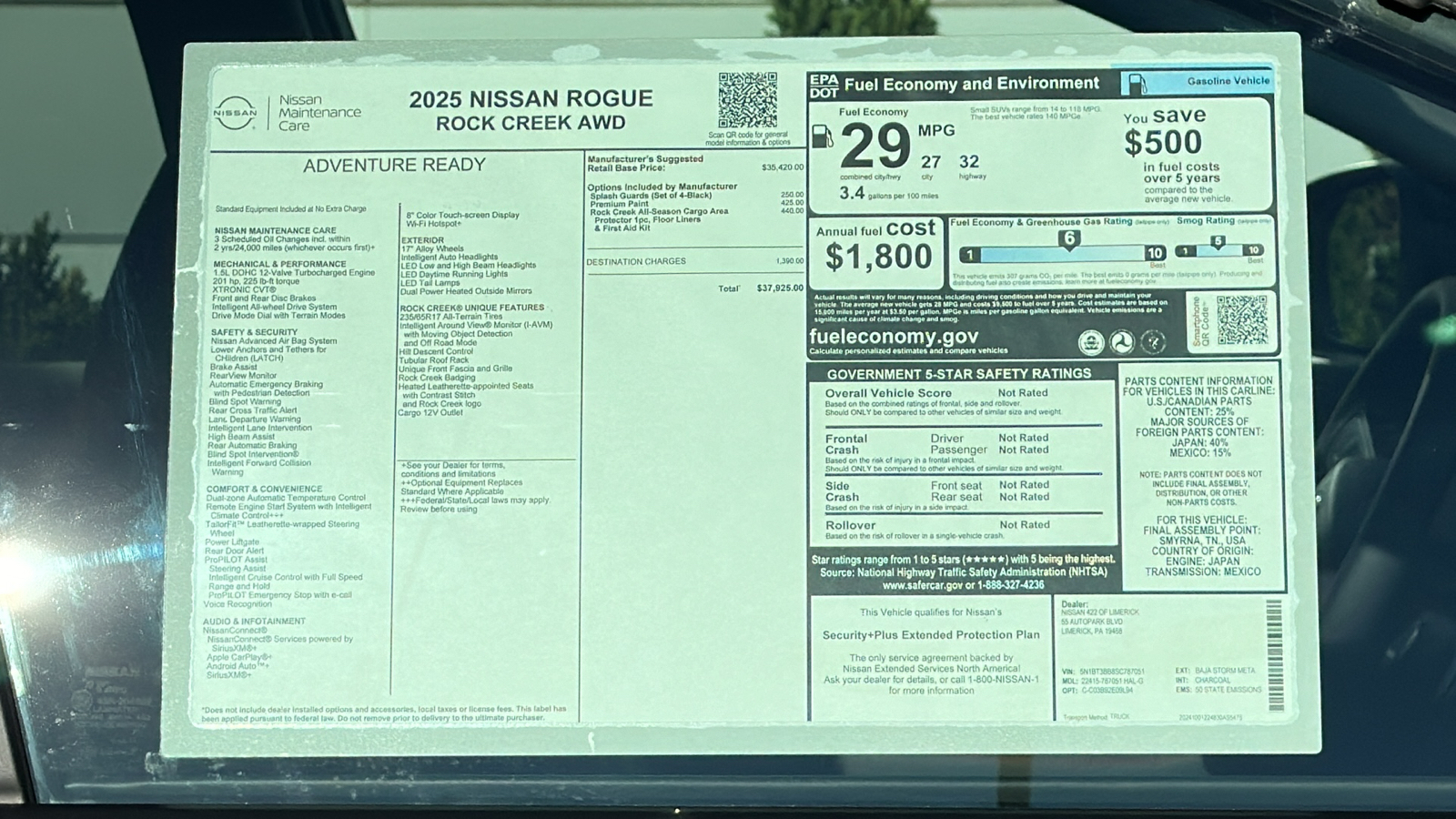 2025 Nissan Rogue Rock Creek 11