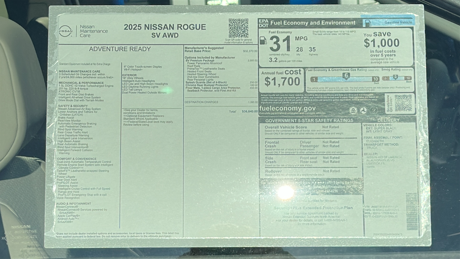 2025 Nissan Rogue SV 12