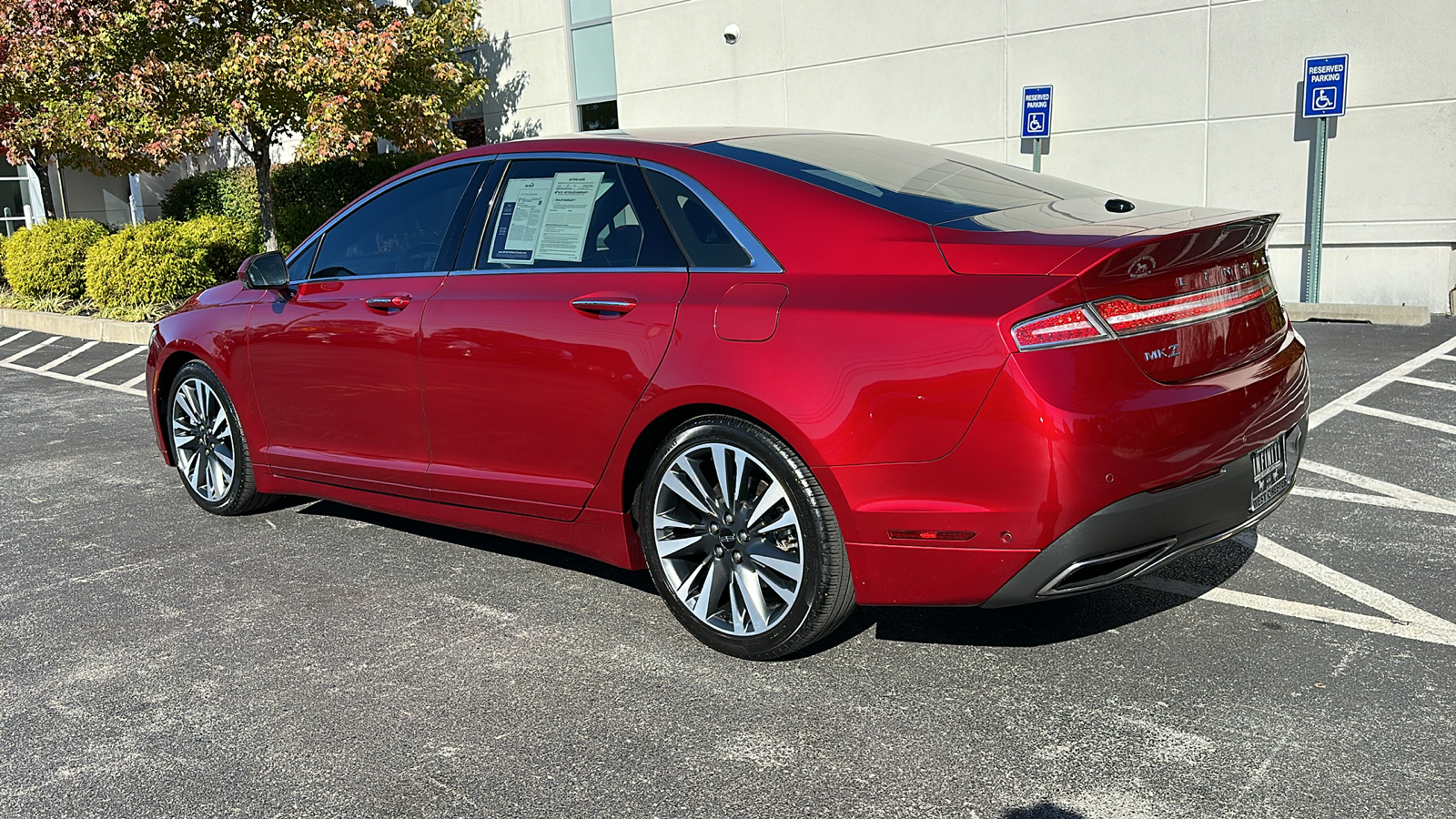 2017 Lincoln MKZ Reserve 8