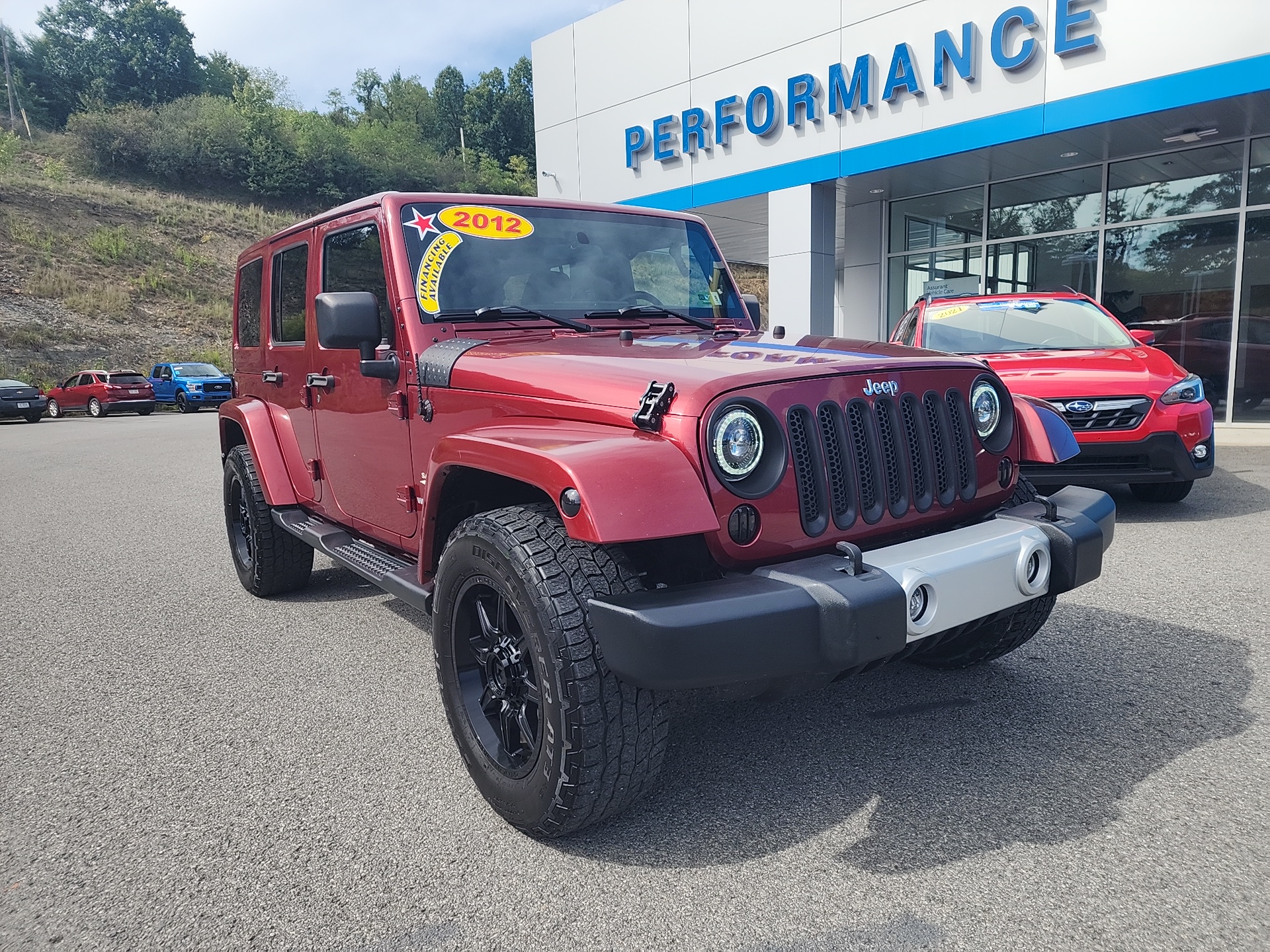 2012 Jeep Wrangler Unlimited Sahara 1