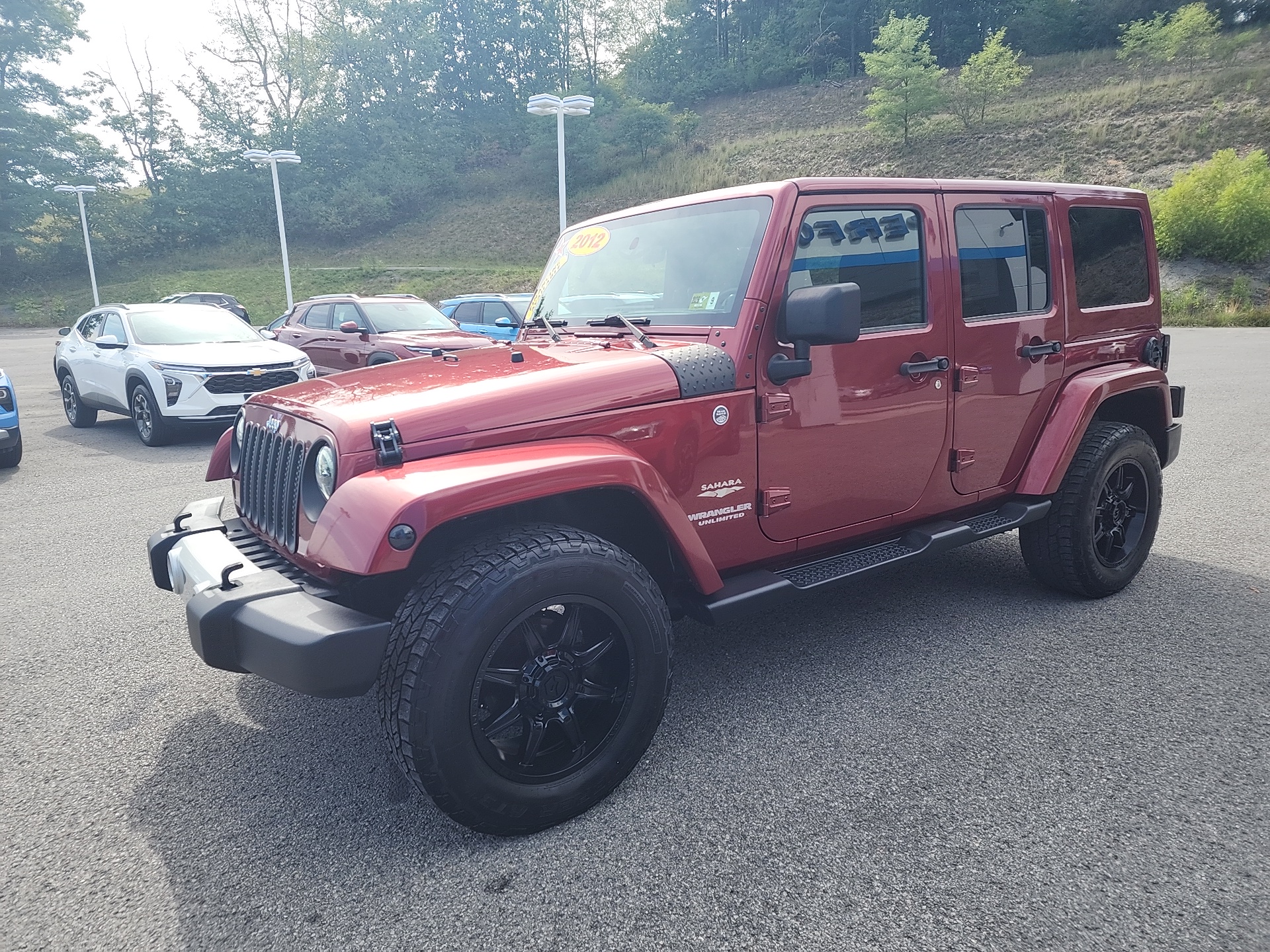 2012 Jeep Wrangler Unlimited Sahara 7