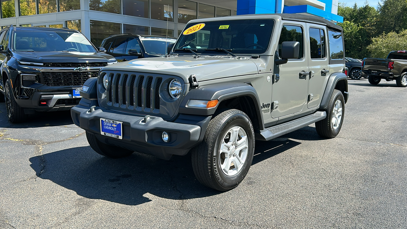 2021 Jeep Wrangler Unlimited Sport S 3