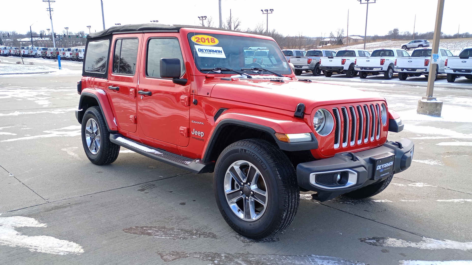 2018 Jeep Wrangler Unlimited Sahara 1