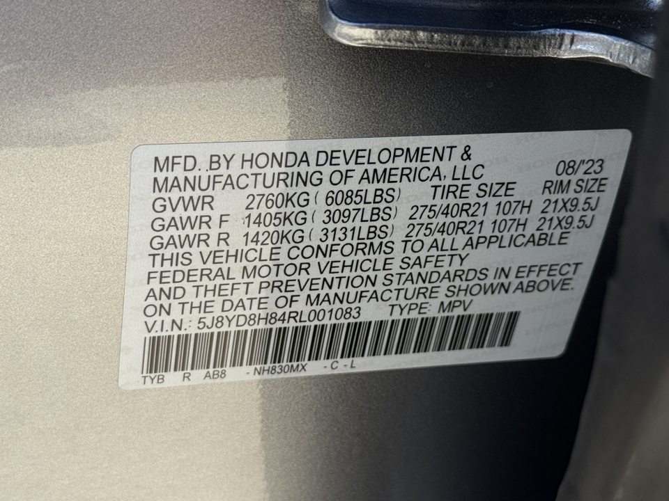 2024 Acura MDX Type S w/Advance Package 46