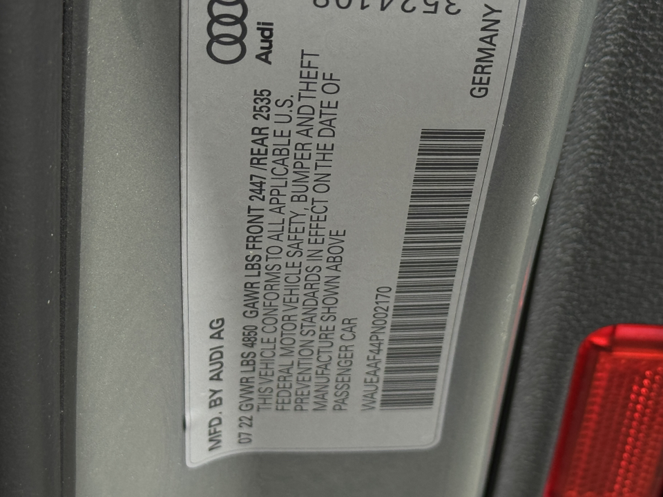 2023 Audi A4 45 S line Premium Plus 42