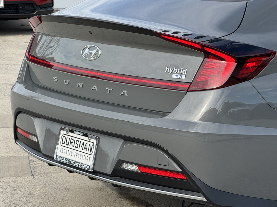 2022 Hyundai Sonata Hybrid Blue 5